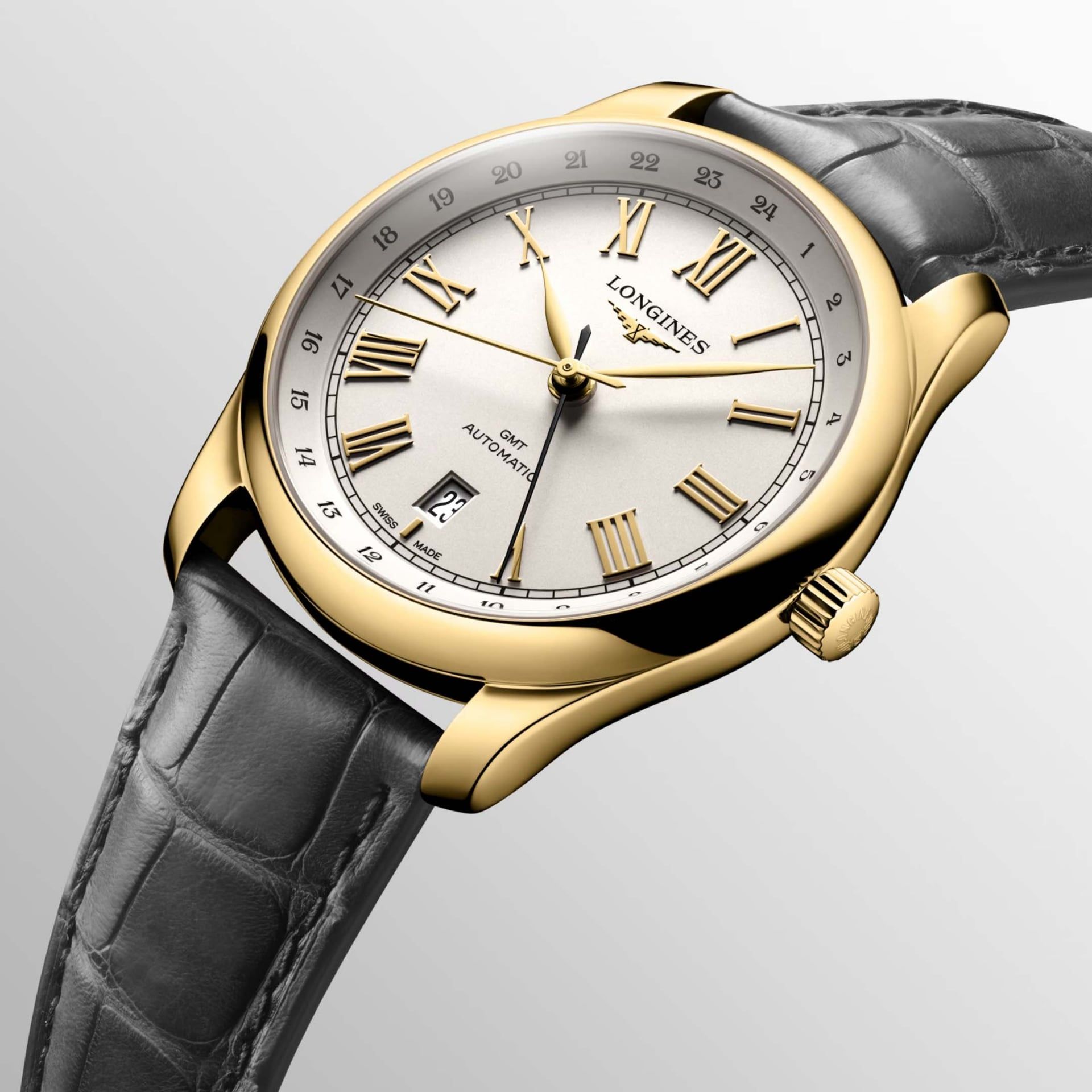 LONGINES The Longines Master Collection GMT 40 MM L2.844.6.71.2