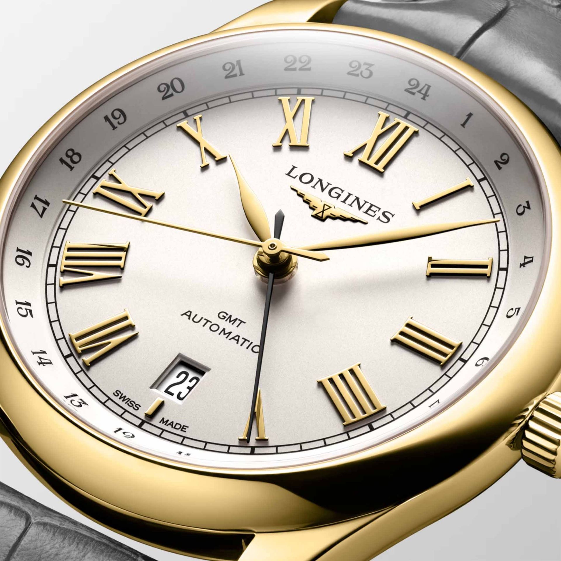 LONGINES The Longines Master Collection GMT 40 MM L2.844.6.71.2