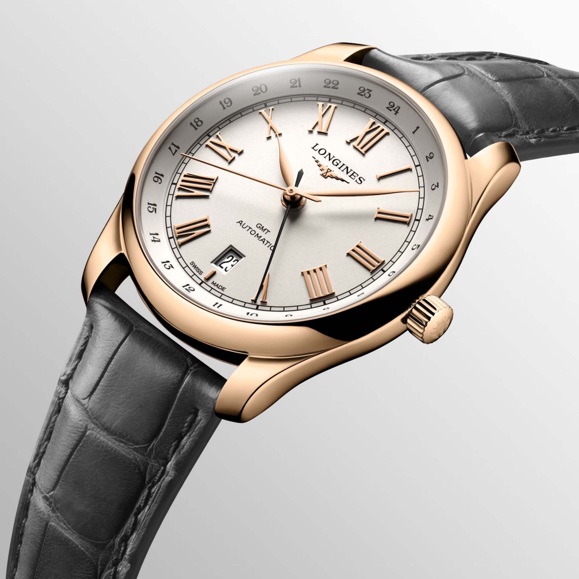 LONGINES The Longines Master Collection GMT 40 MM L2.844.8.71.2