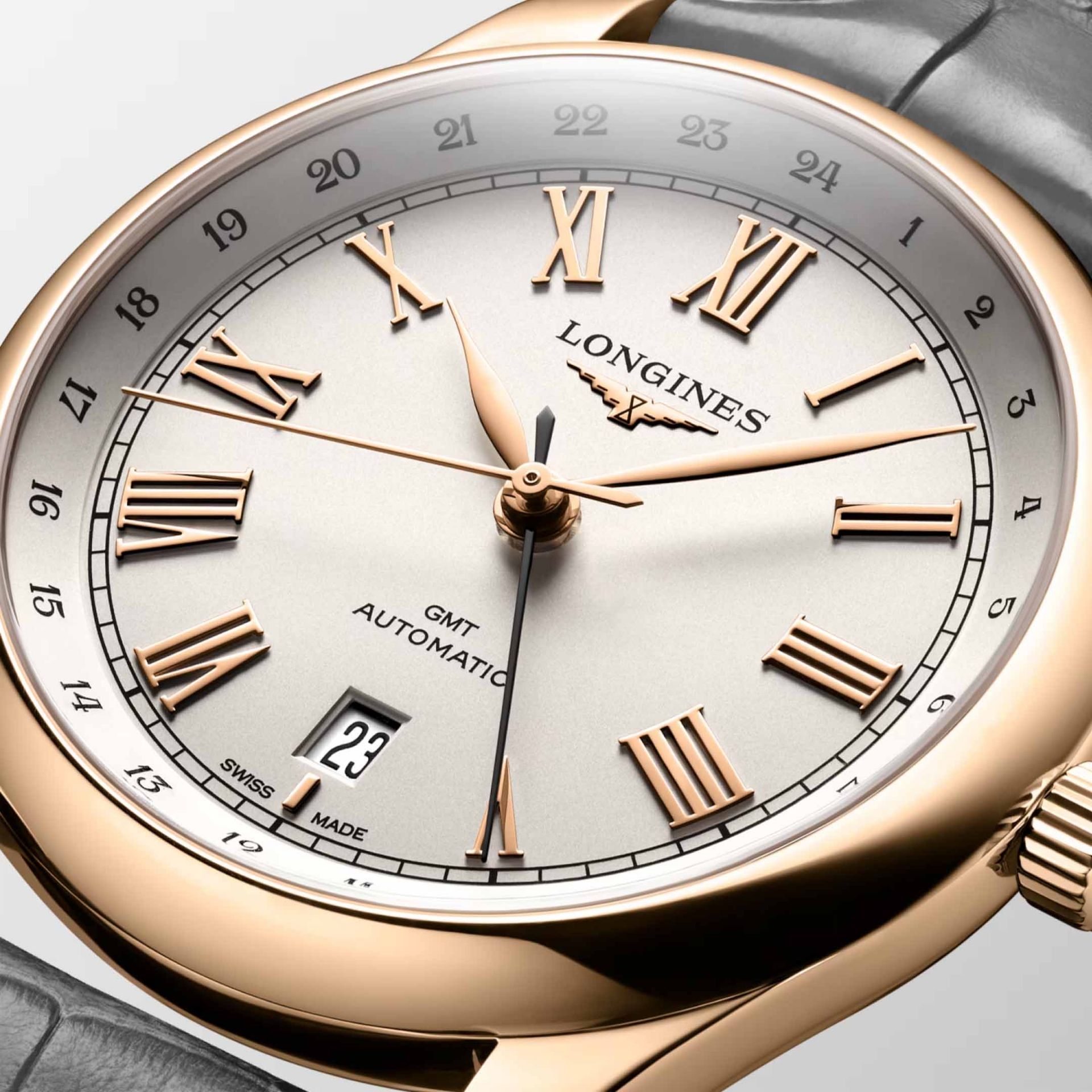 LONGINES The Longines Master Collection GMT 40 MM L2.844.8.71.2
