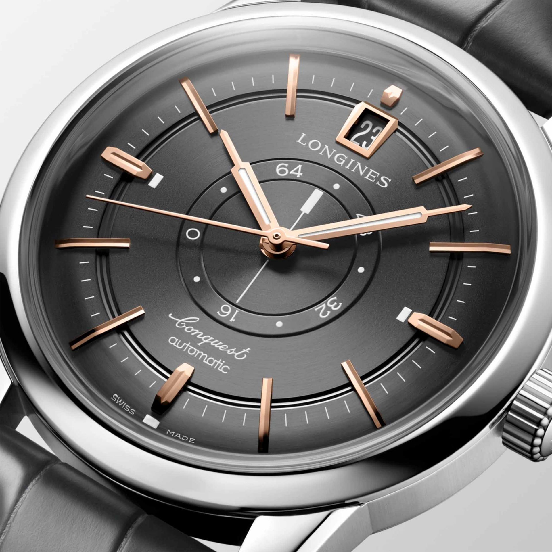 LONGINES Conquest Heritage Central Power Reserve 38 MM L1.648.4.62.2