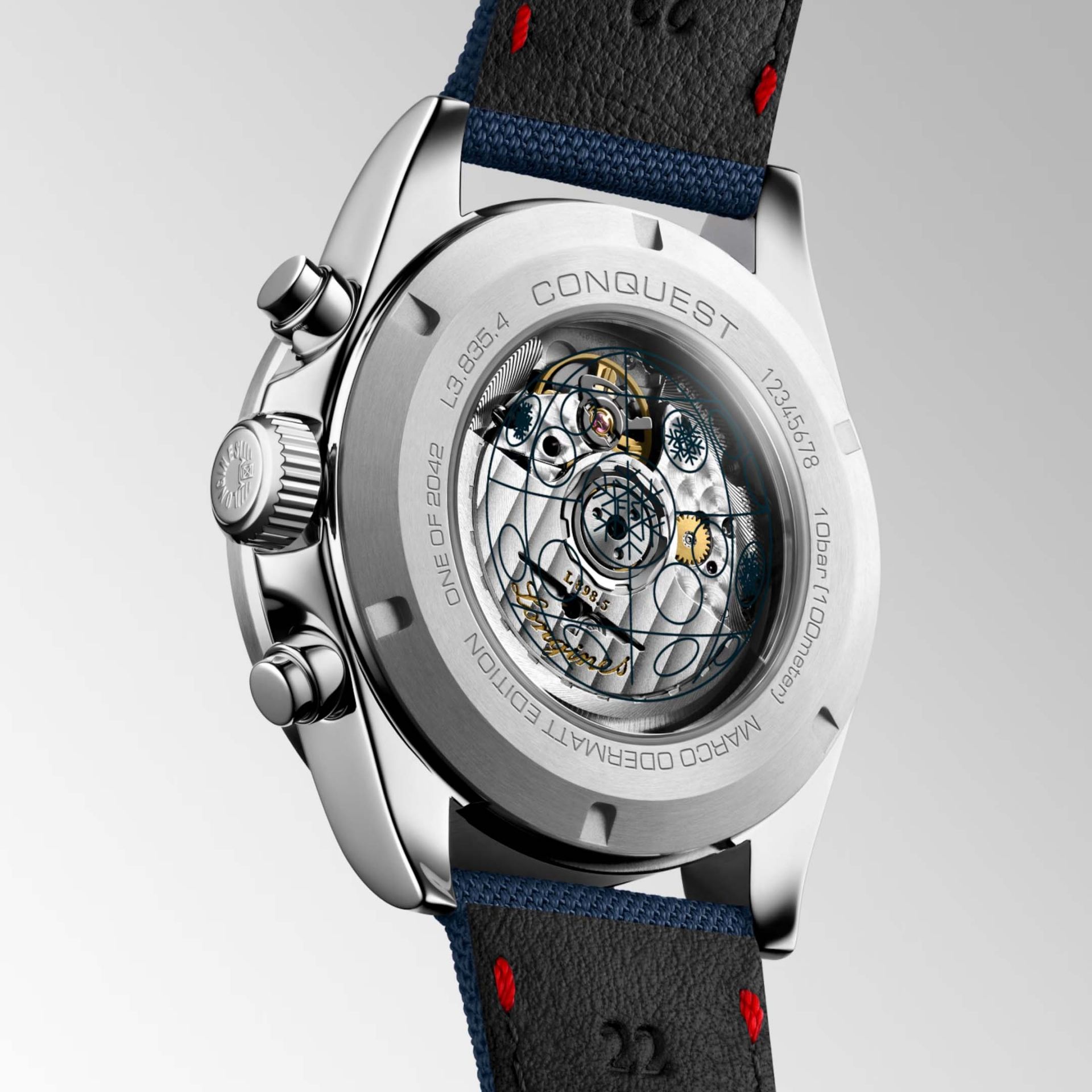 LONGINES Conquest Marco Odermatt 42 MM L3.835.4.91.2