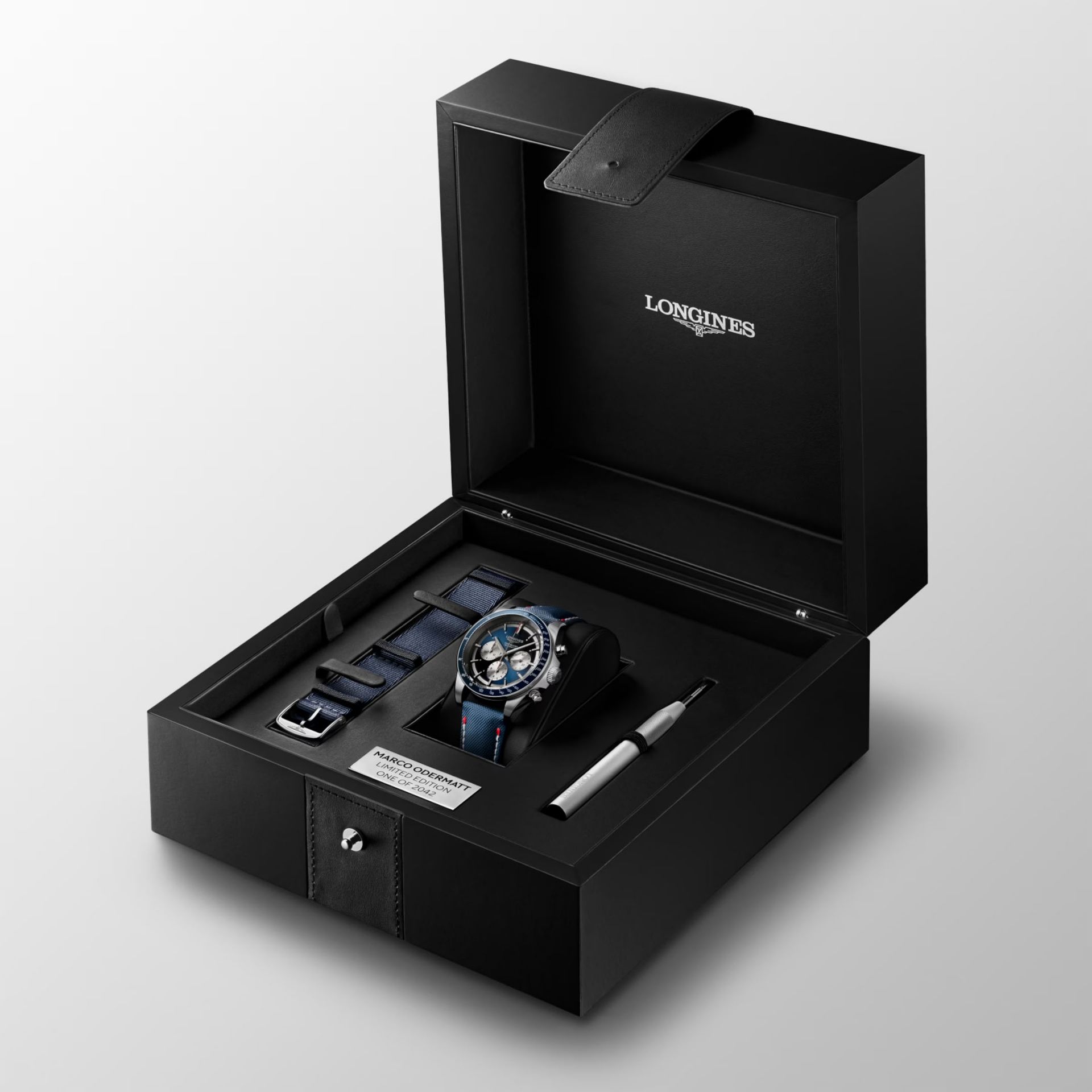 LONGINES Conquest Marco Odermatt 42 MM L3.835.4.91.2