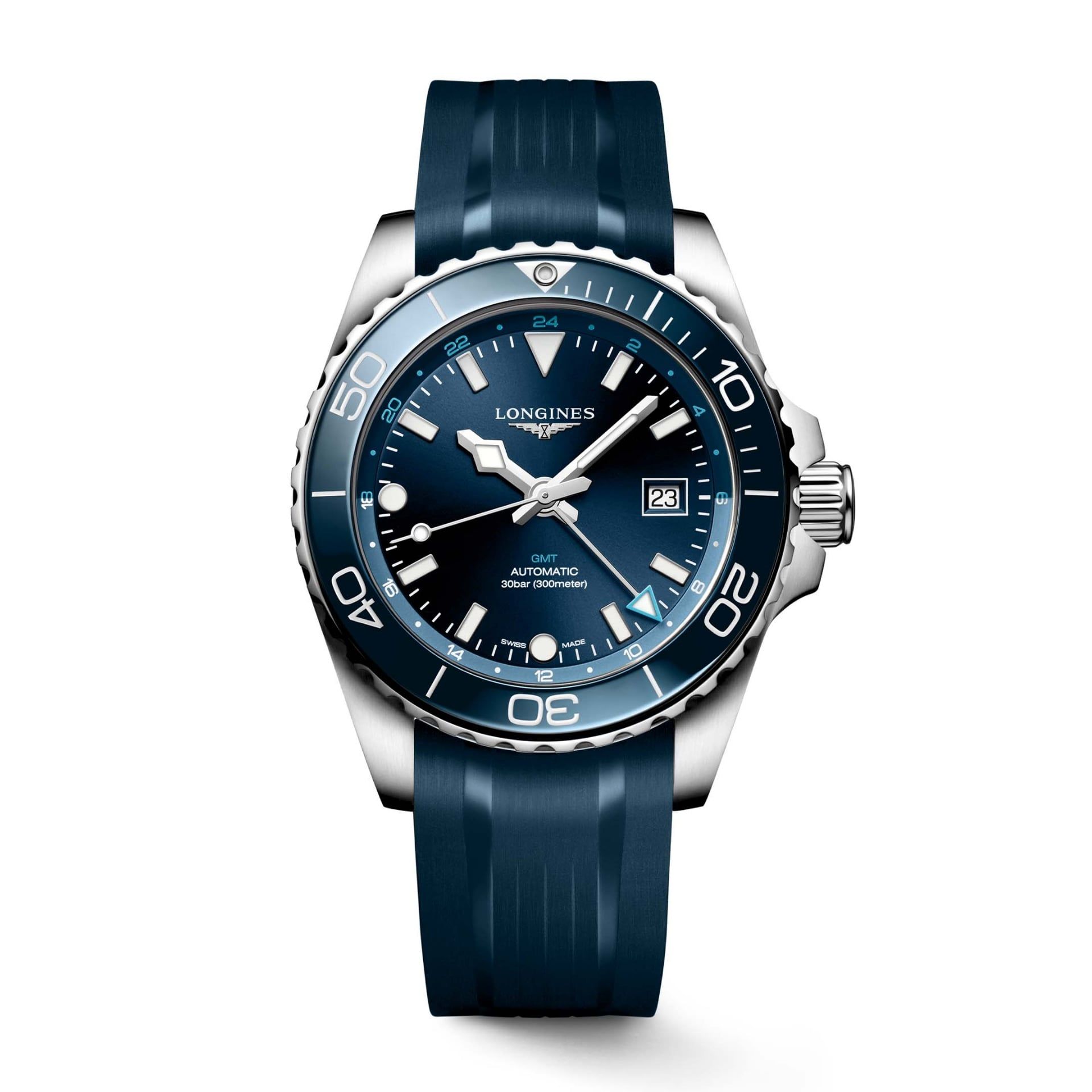 LONGINES Hydroconquest GMT 43 MM L3.890.4.96.9