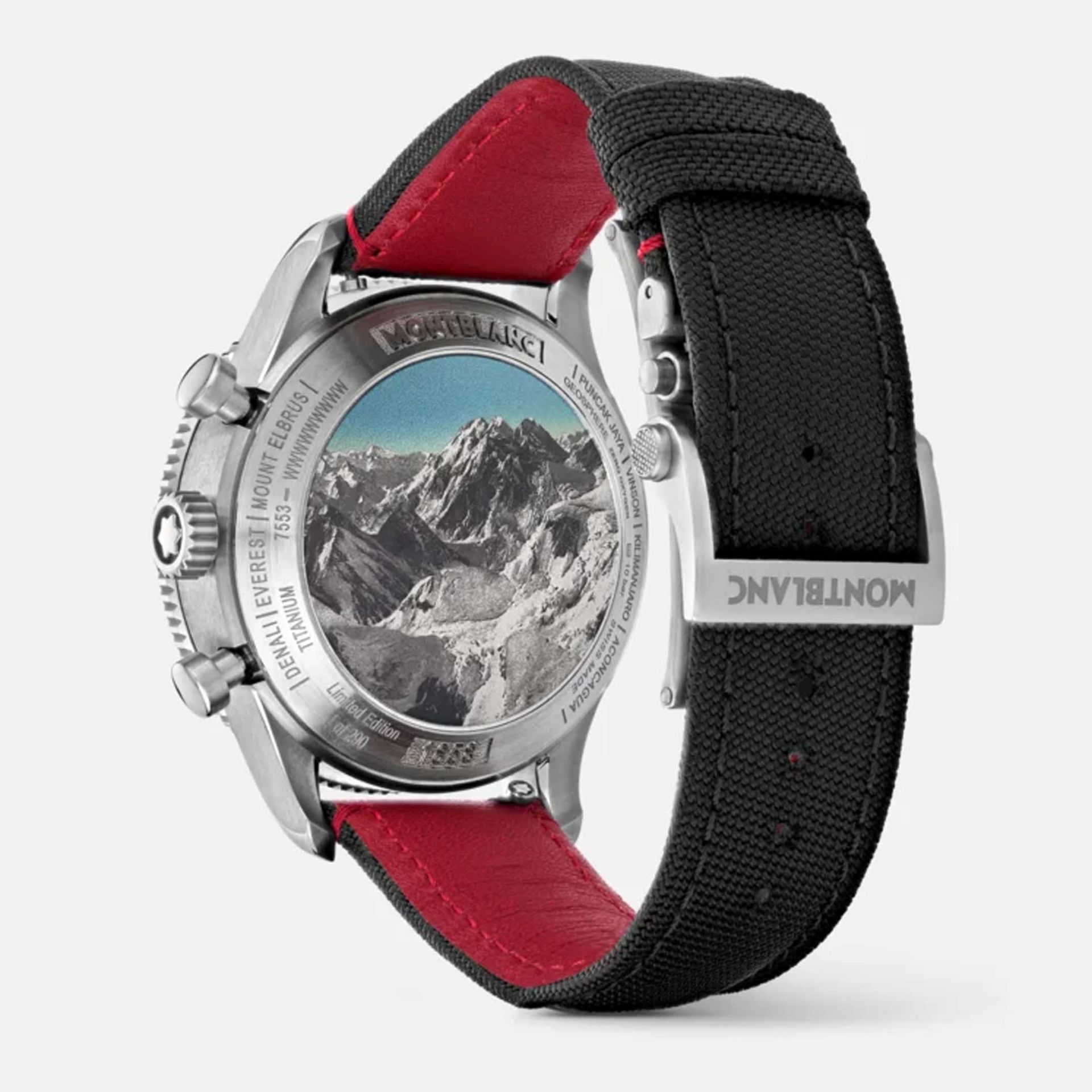 MONTBLANC 1858 Geosphere Chronograph 0 Oxygen Edizione Limitata 44 MM 132303
