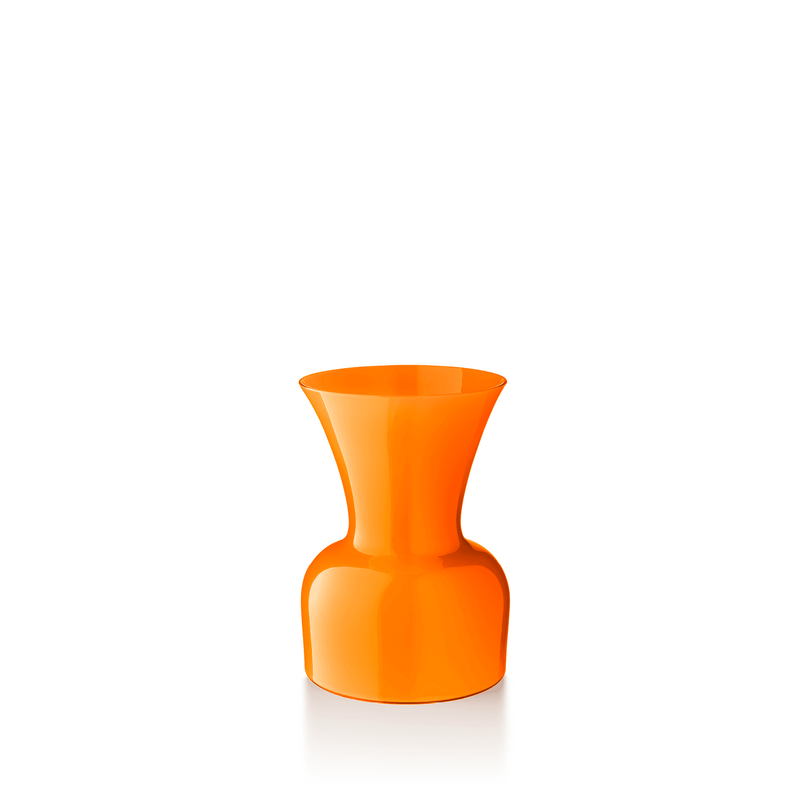 SALVIATI Vaso Profili Daisy Arancio Medium H 22 CM / Ø 15 CM 10040