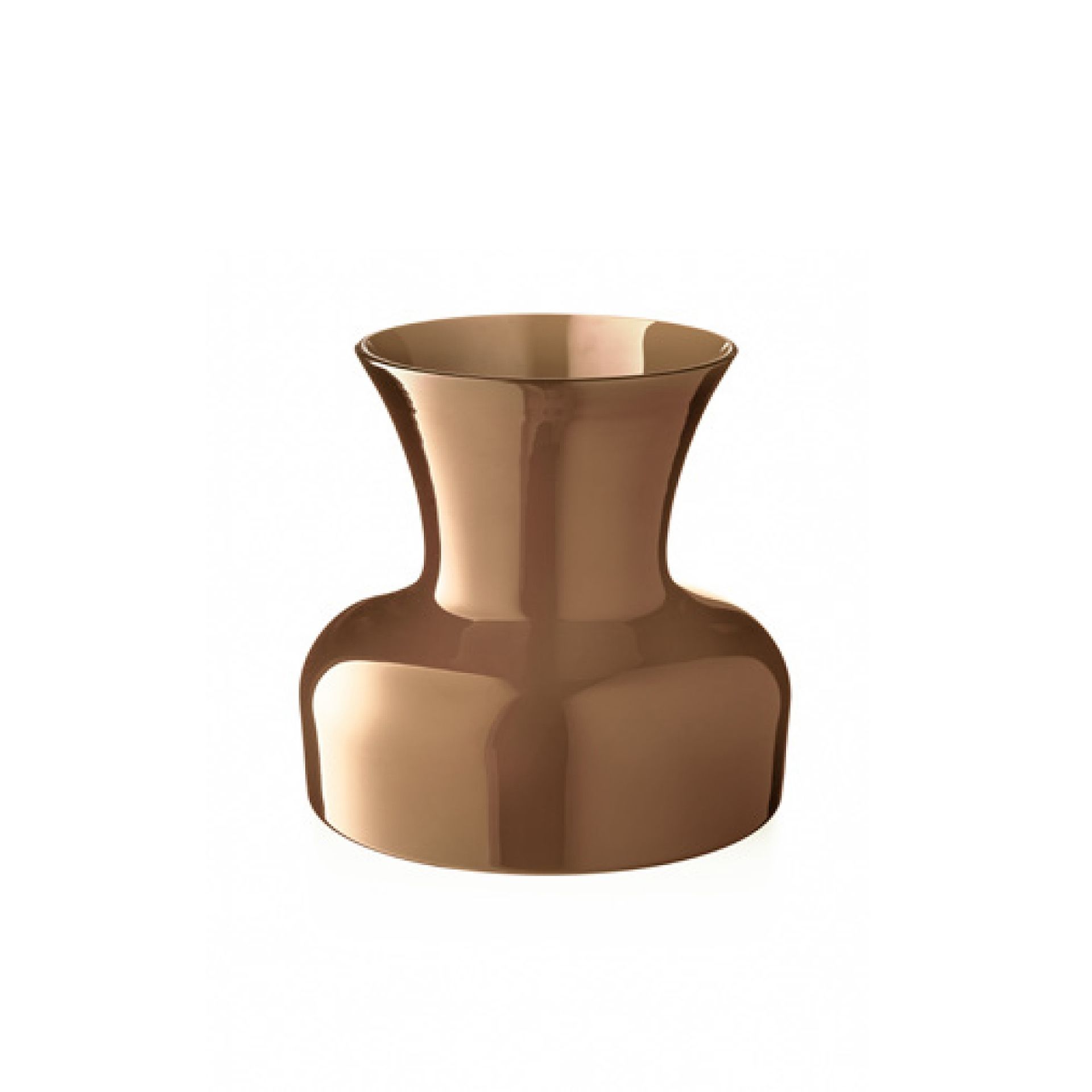 SALVIATI Vaso Profili Lily Caffè Large H 22 CM / Ø 24 CM 10135