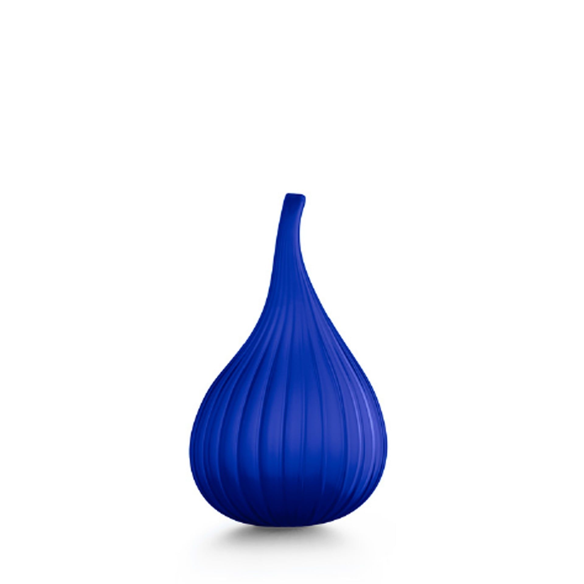 SALVIATI Vaso Drops Blu Satinato Large H 37 CM / Ø 23 CM 73671