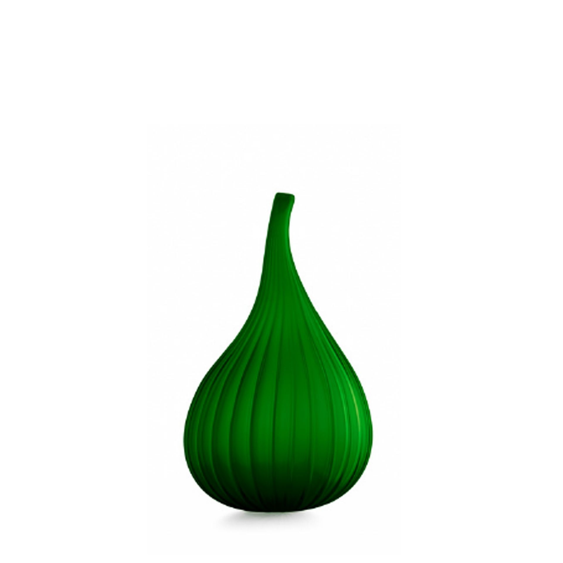 SALVIATI Vaso Drops Verde Satinato Large H 37 CM / Ø 23 CM 73668