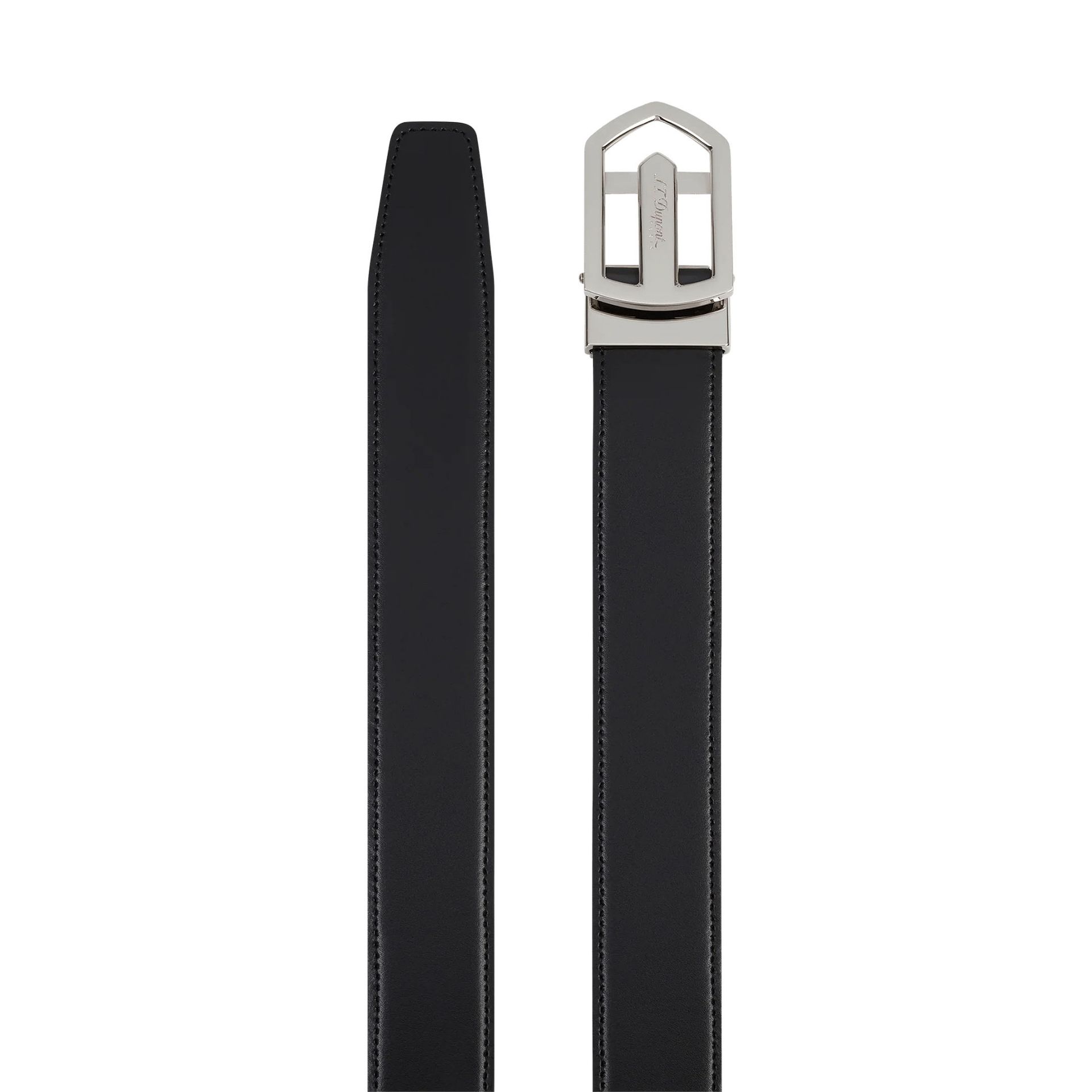 S. T. DUPONT Cintura Auto Lock Nero  9771140