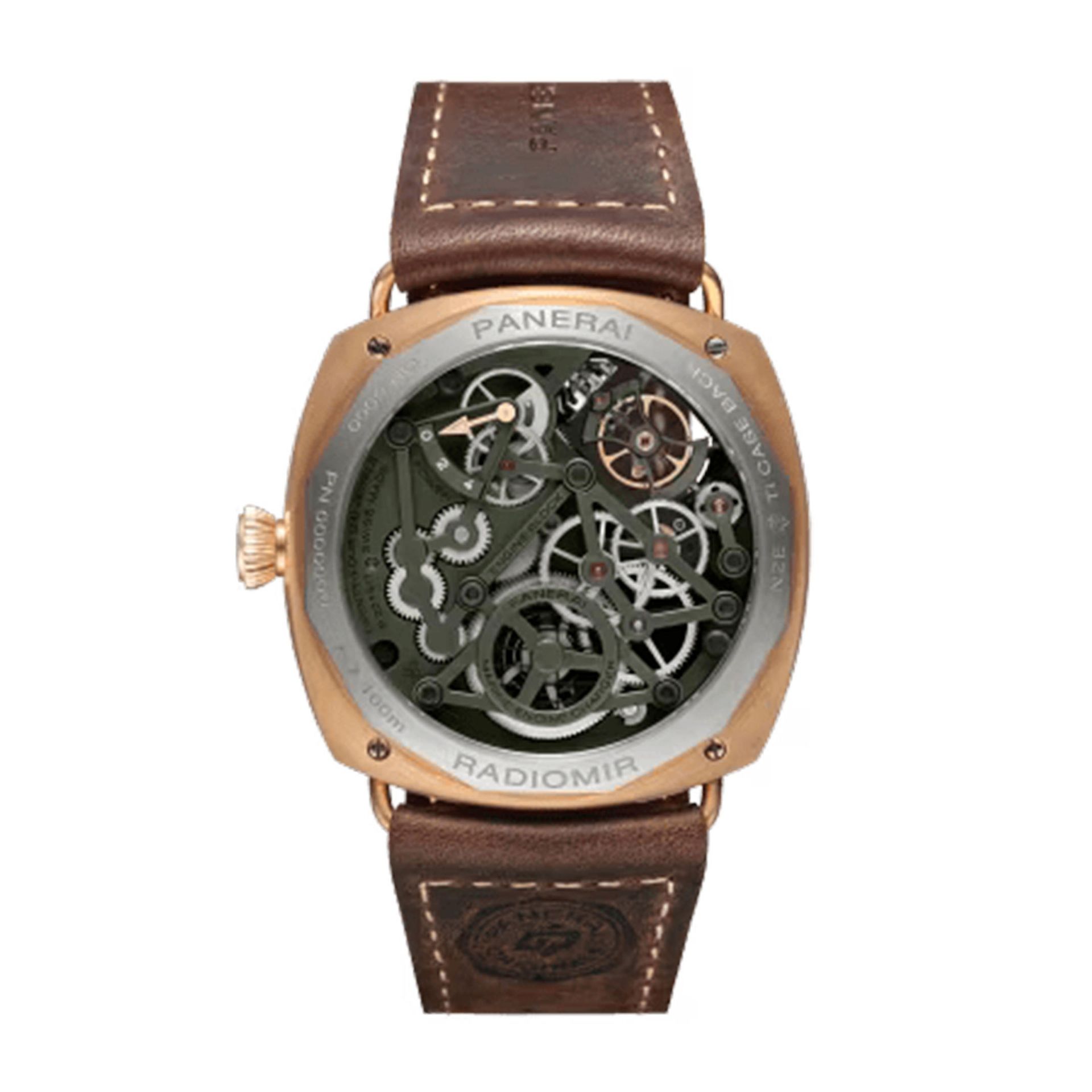 PANERAI Radiomir Tourbillon Gmt Bronzo 45 MM PAM01284