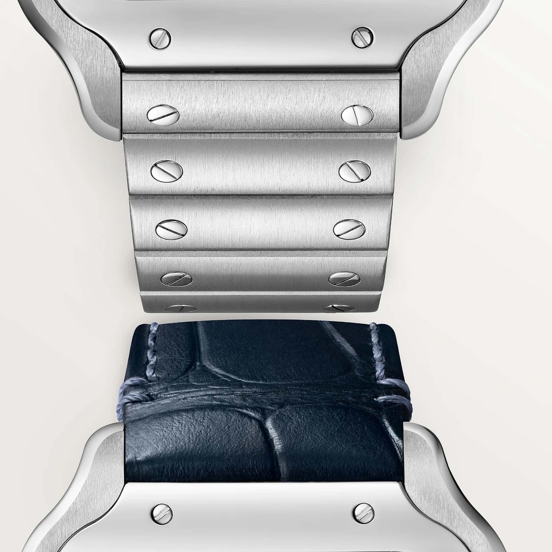 CARTIER Santos De Cartier Modello Grande, Acciaio 39.8 MM WSSA0071