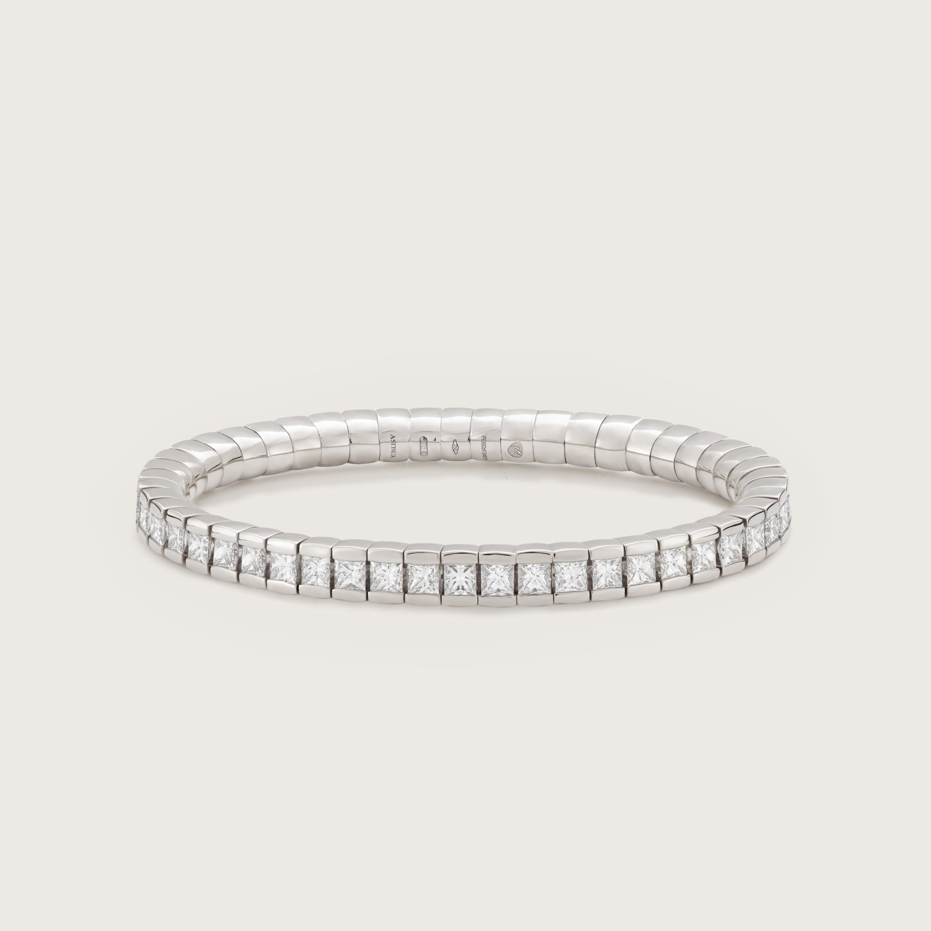 ASTRUA Bracciale Petali, Platino, Diamanti  PE86DBP.3