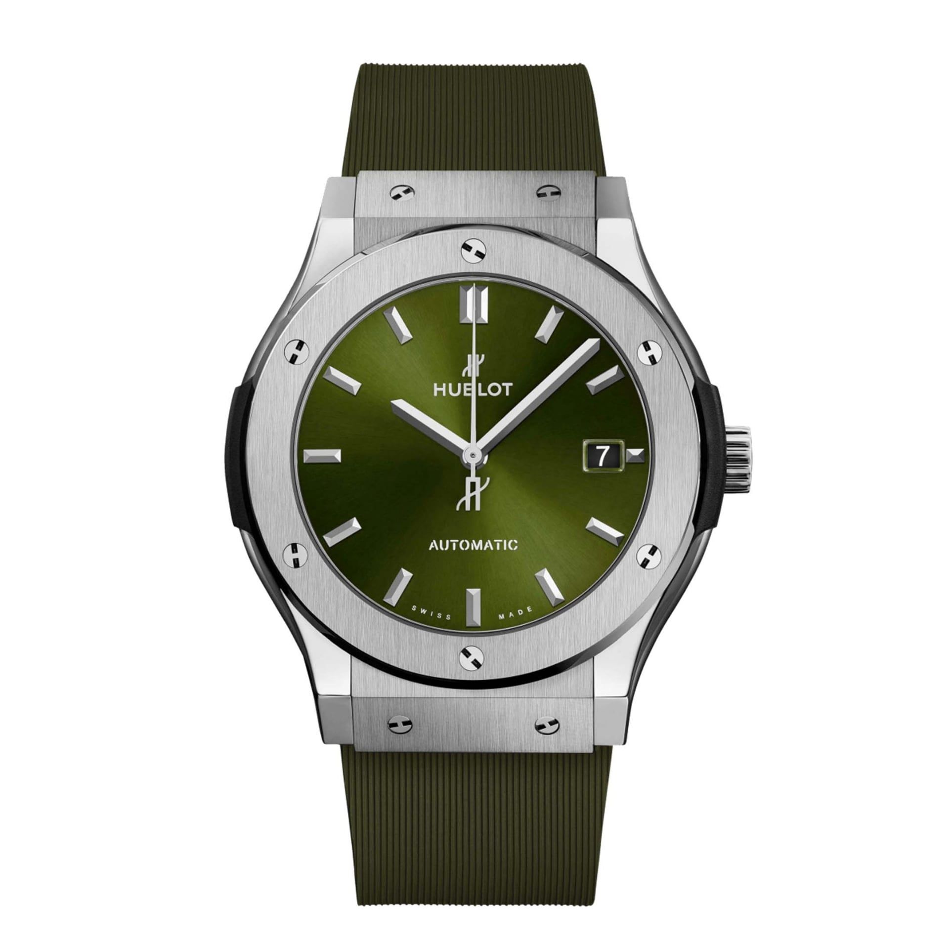 HUBLOT Classic Fusion Titanium Green 45 MM 511.NX.8970.RX