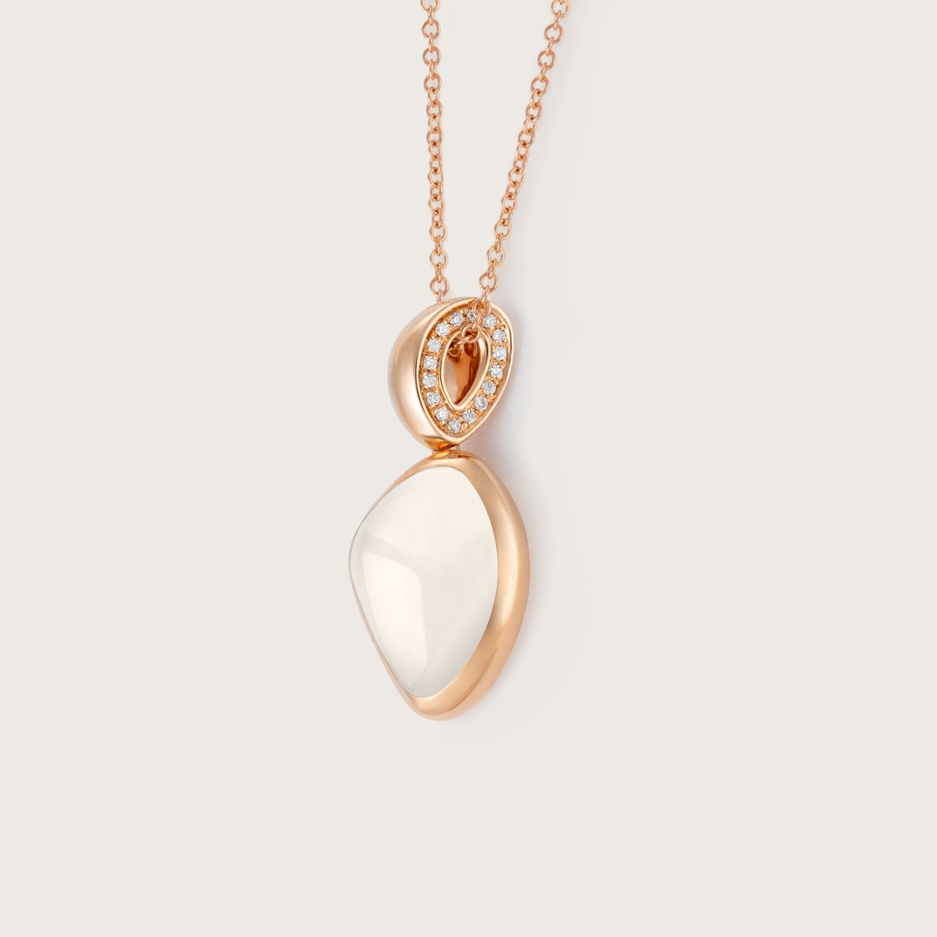 ASTRUA Ciondolo Mykonos, Oro Rosa, Kogolong  MI95DLKOG.S