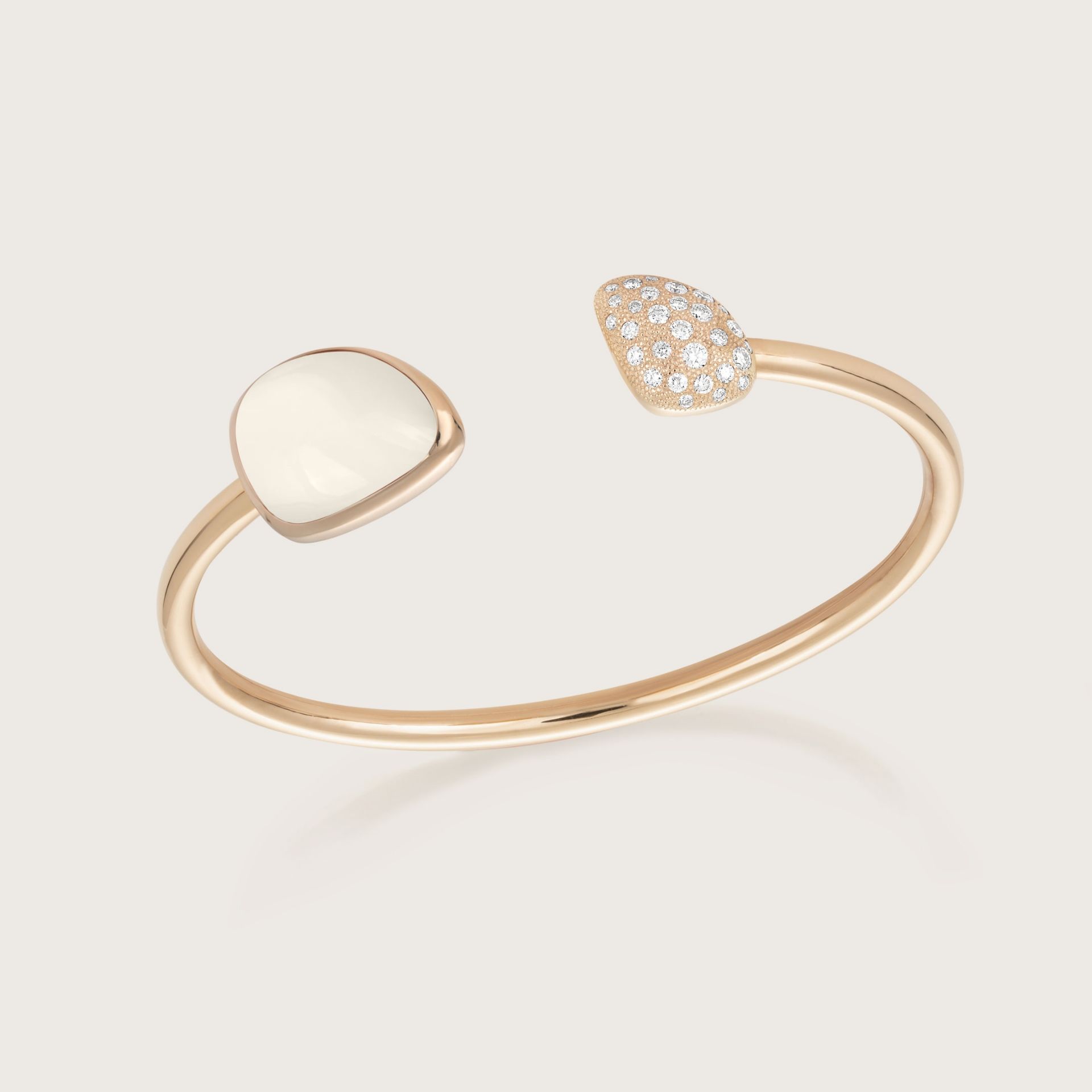 ASTRUA Bracciale Mykonos, Oro Rosa, Diamanti, Kogolon  MI85PDCKOGCN.P