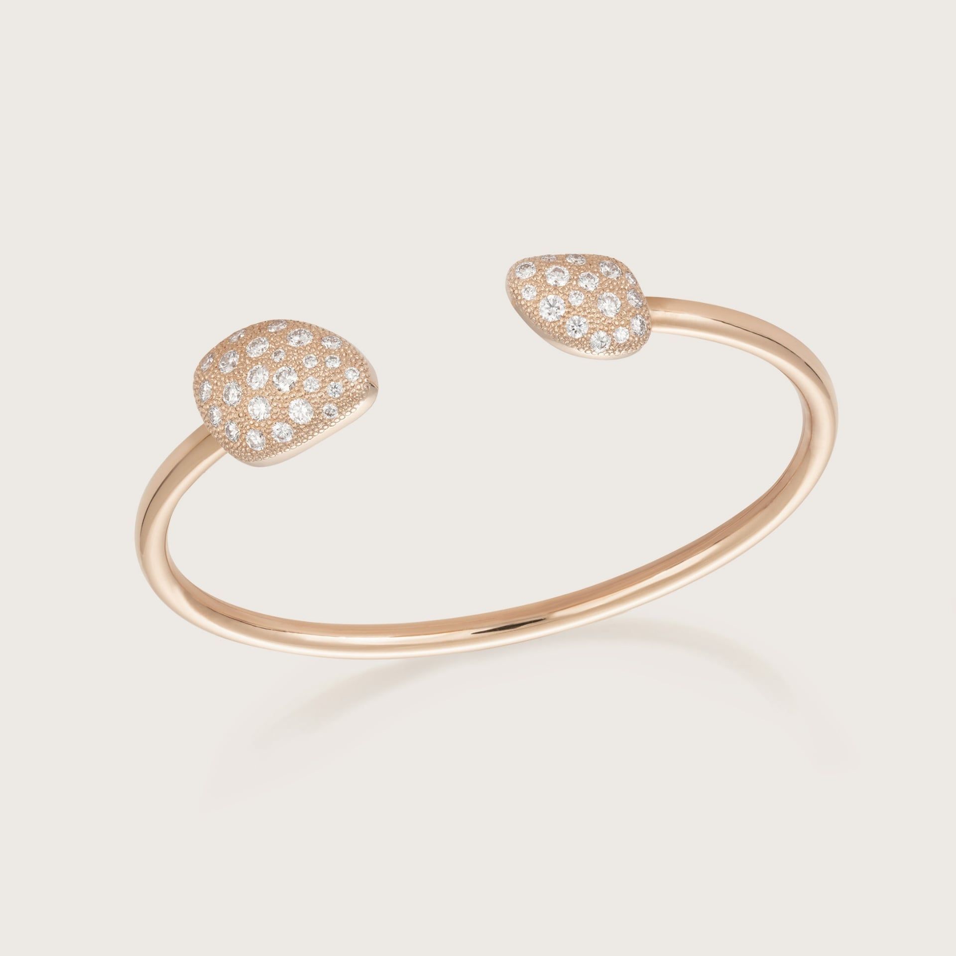 ASTRUA Bracciale Mykonos, Oro Rosa, Diamanti  MI85PDCN.P