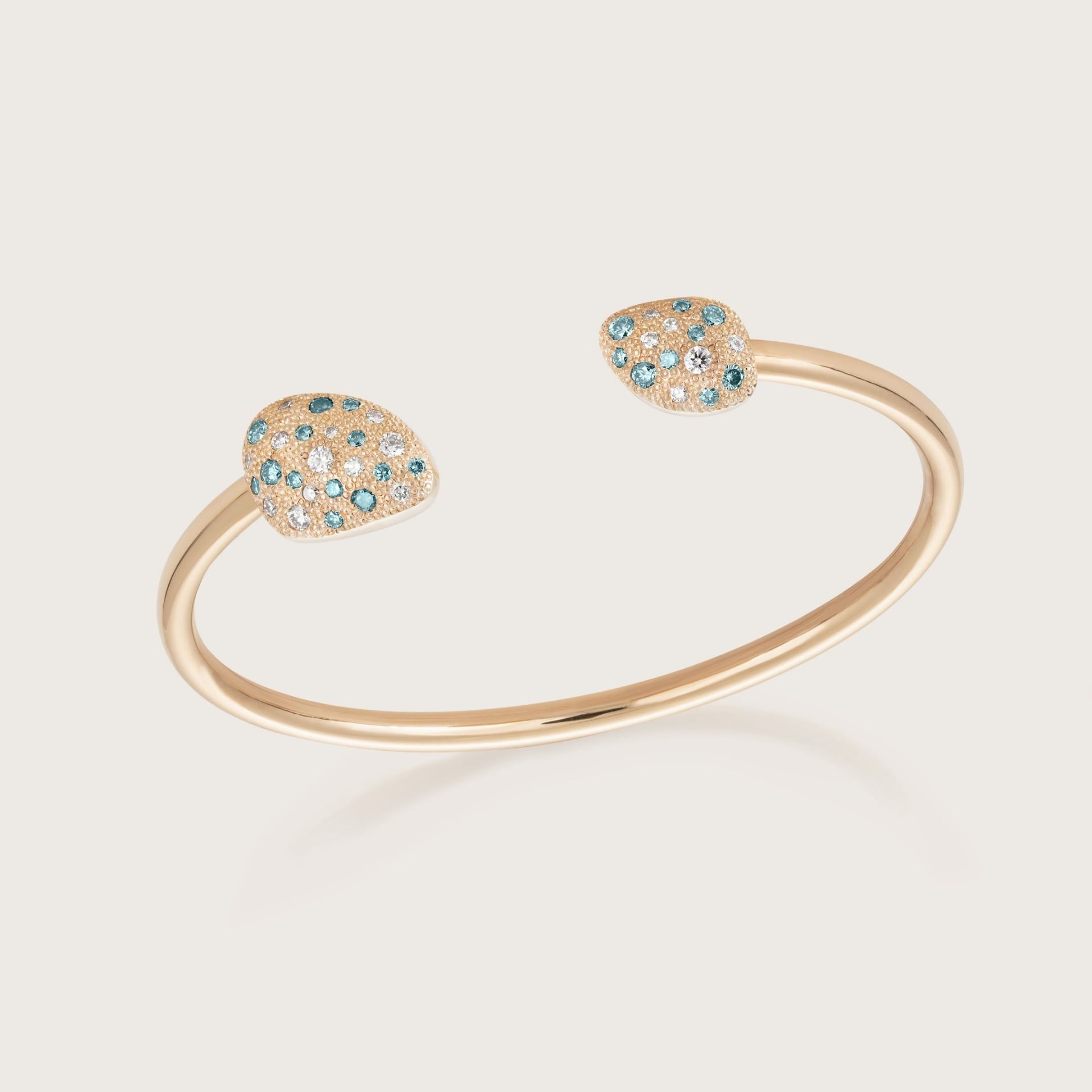 ASTRUA Bracciale Mykonos, Oro Rosa, Diamanti  MI85PDBD2XSSCN.M
