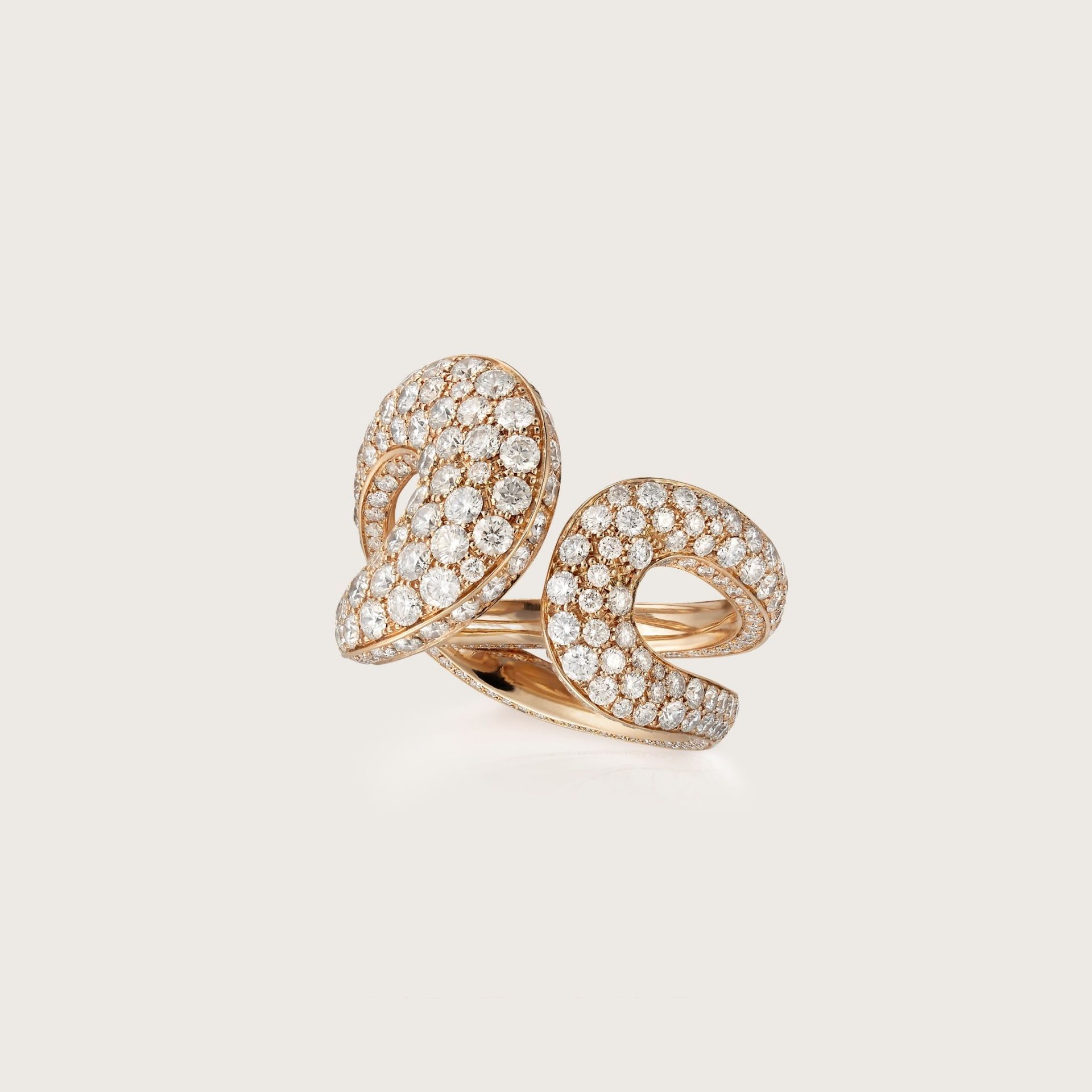 ASTRUA Anello Senza Fine, Oro Rosa, Diamanti  SF15DLPD.M