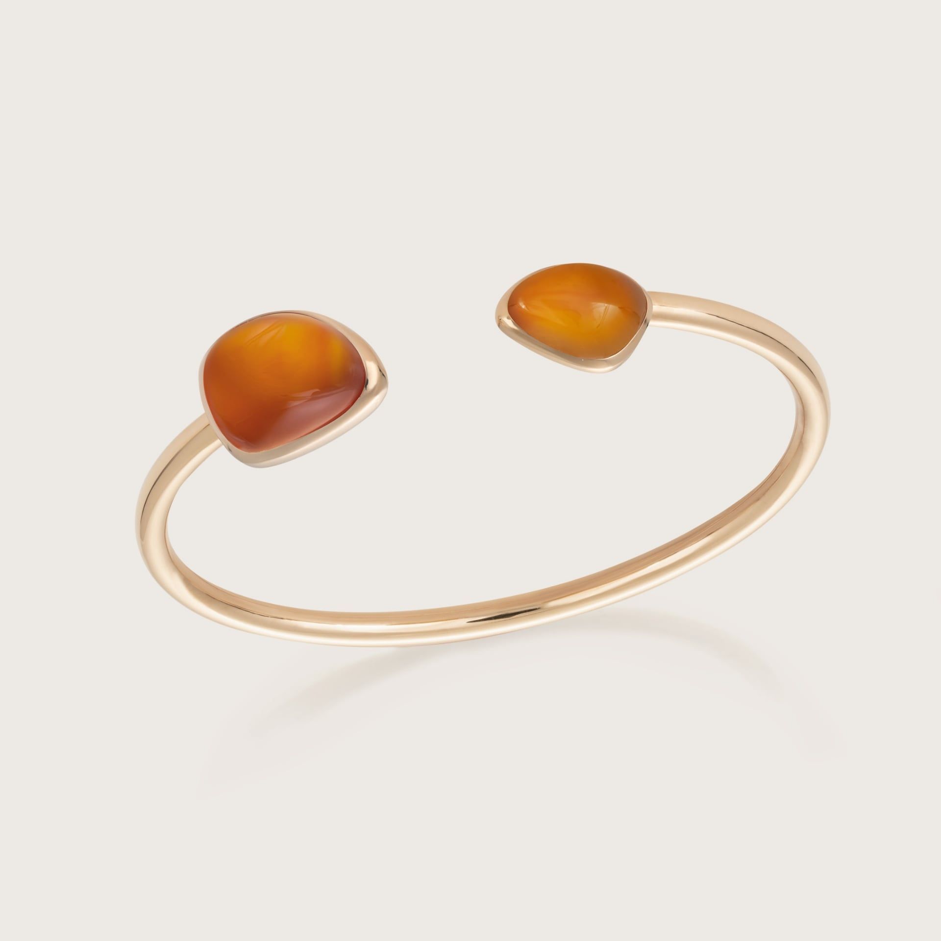 ASTRUA Bracciale Mykonos, Oro Rosa, Corniola  MI85CCORCN.XSSM