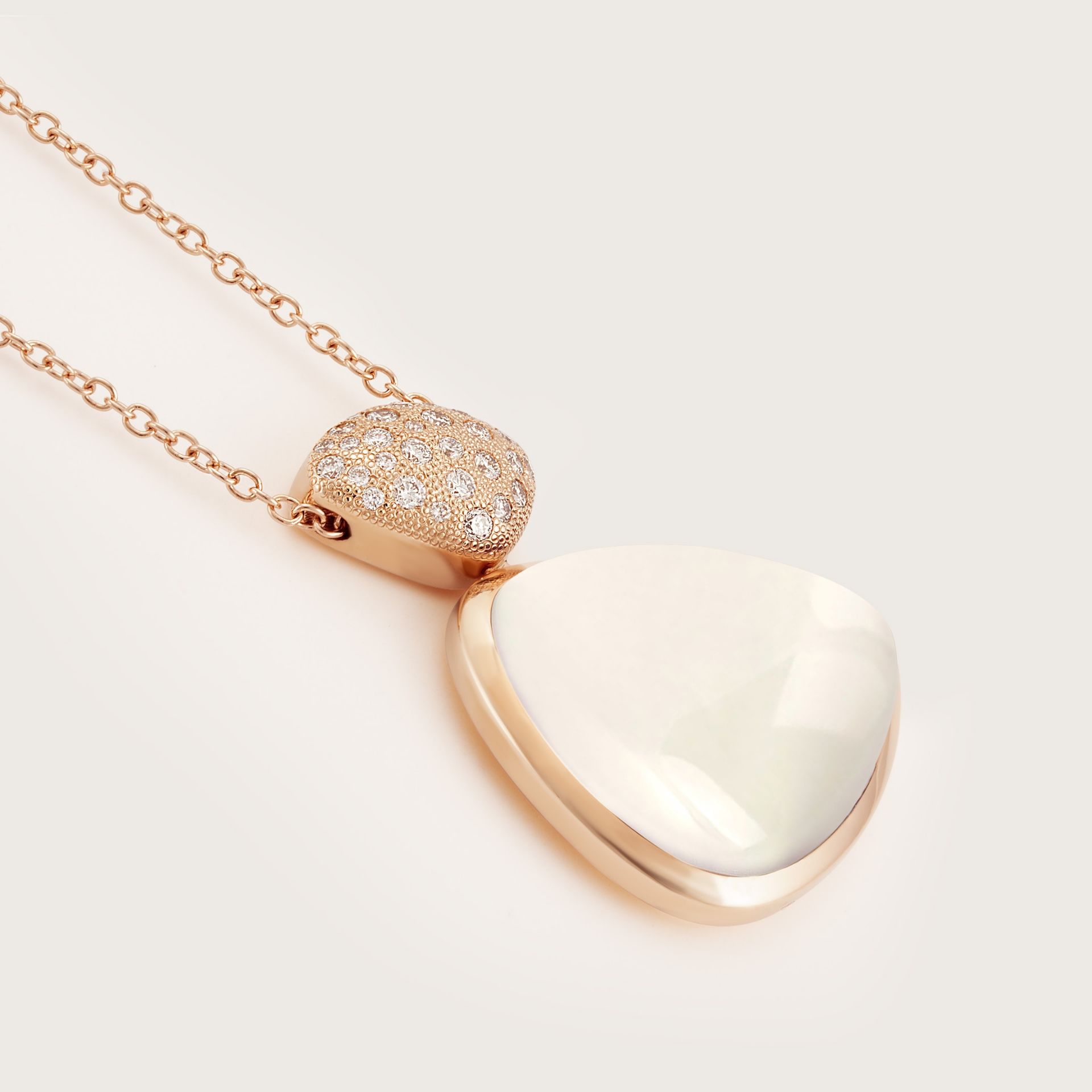 ASTRUA Ciondolo Mykonos, Oro Rosa, Kogolong, Diamanti  MI95PDKOG.SXL