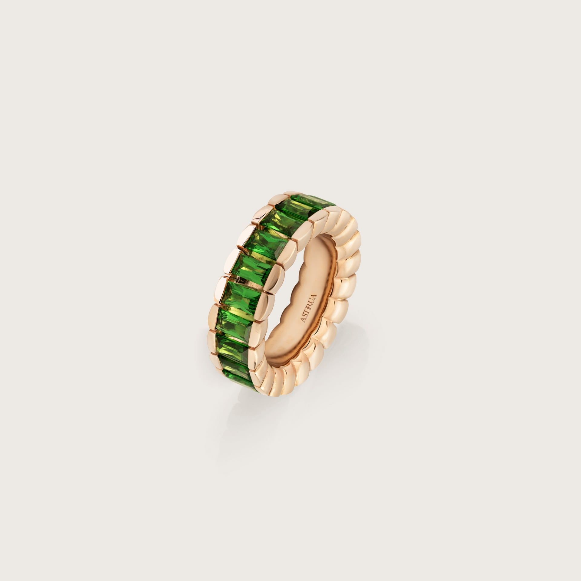 ASTRUA Anello Petali, Oro Rosa, Tszavoriti  PE159KTTZ.5