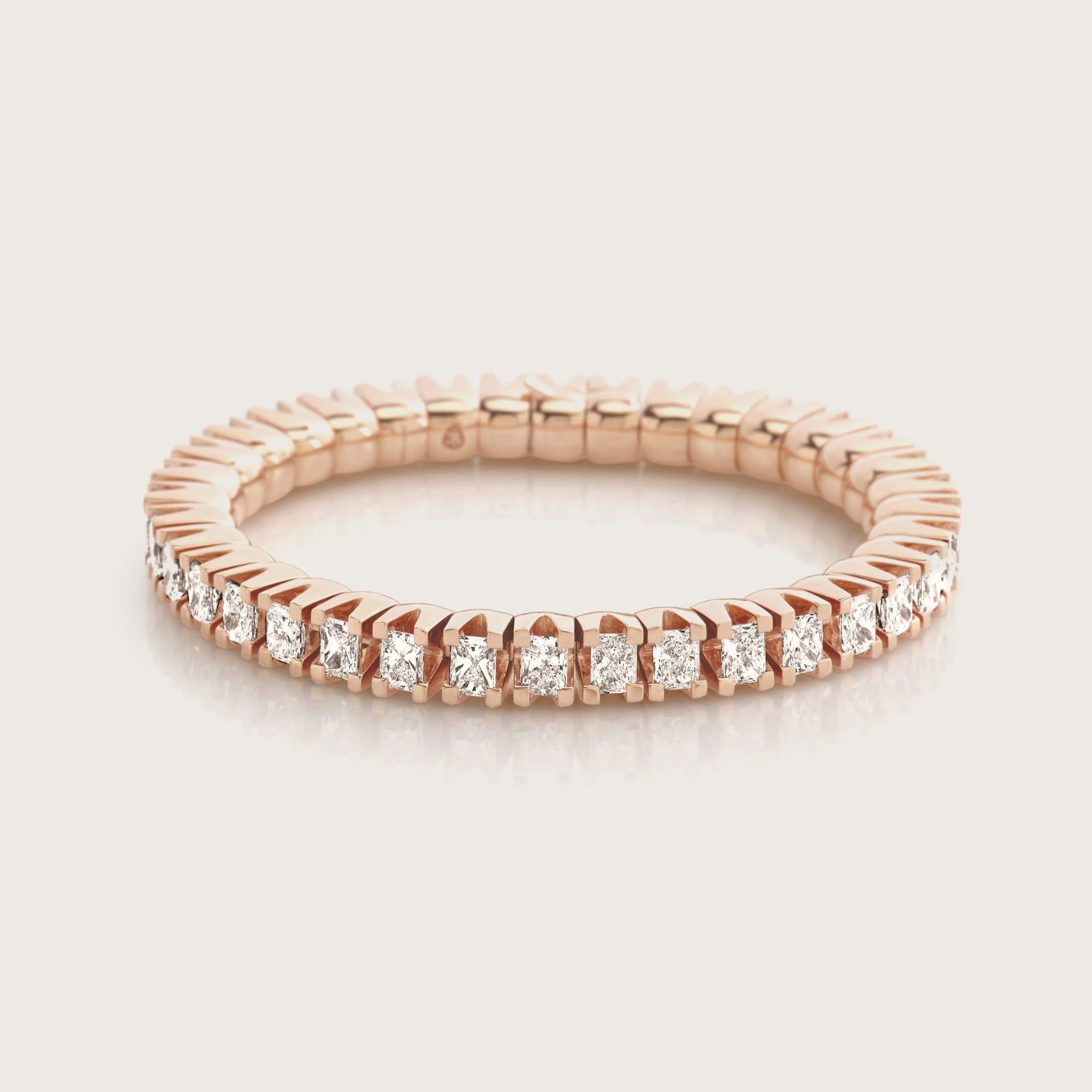 ASTRUA Bracciale Luce, Oro Rosa, Diamanti  L85DRD.4,6