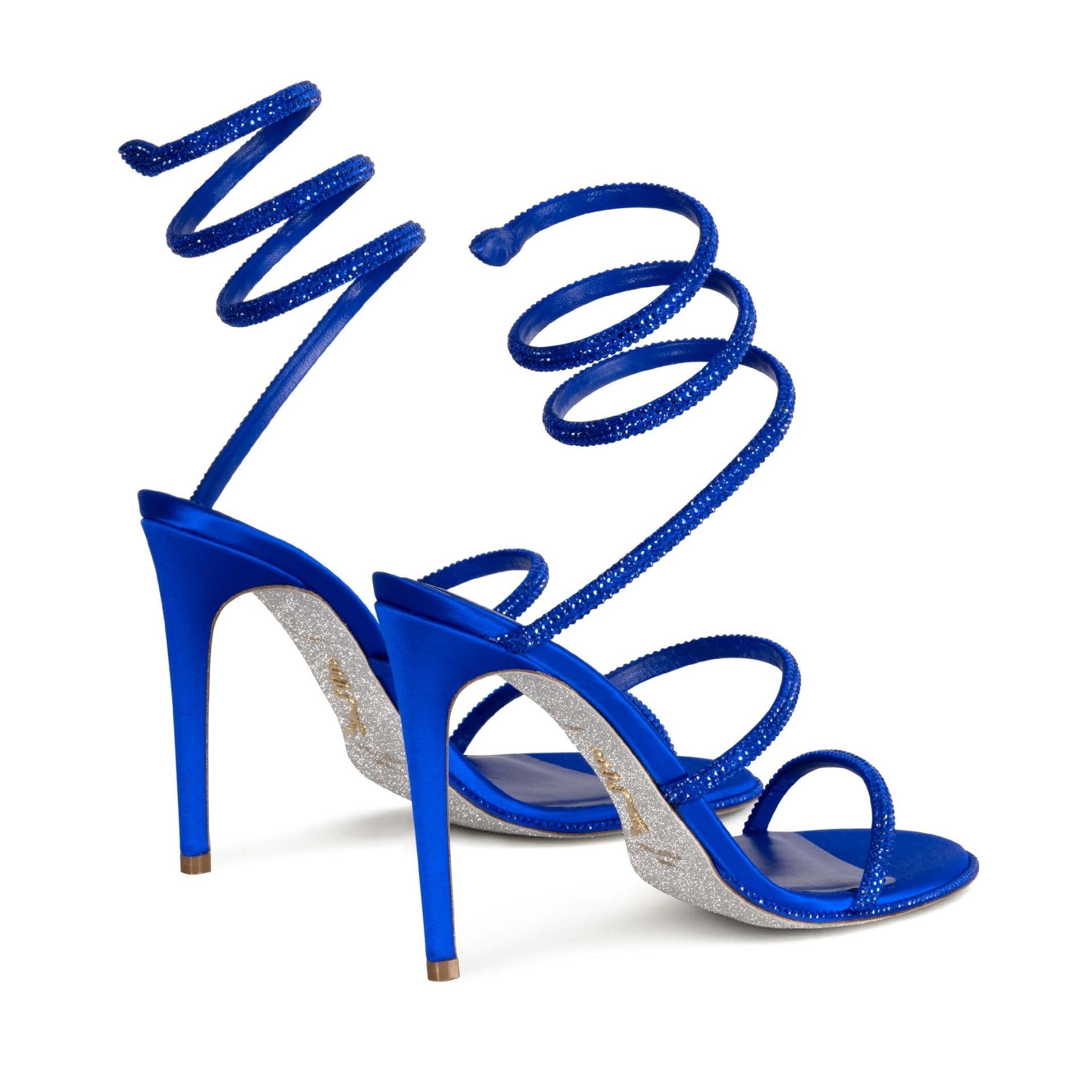 RENE CAOVILLA Cleo - Sandali Tacco Alto Blu Elettrico  C10416-105-R001X320