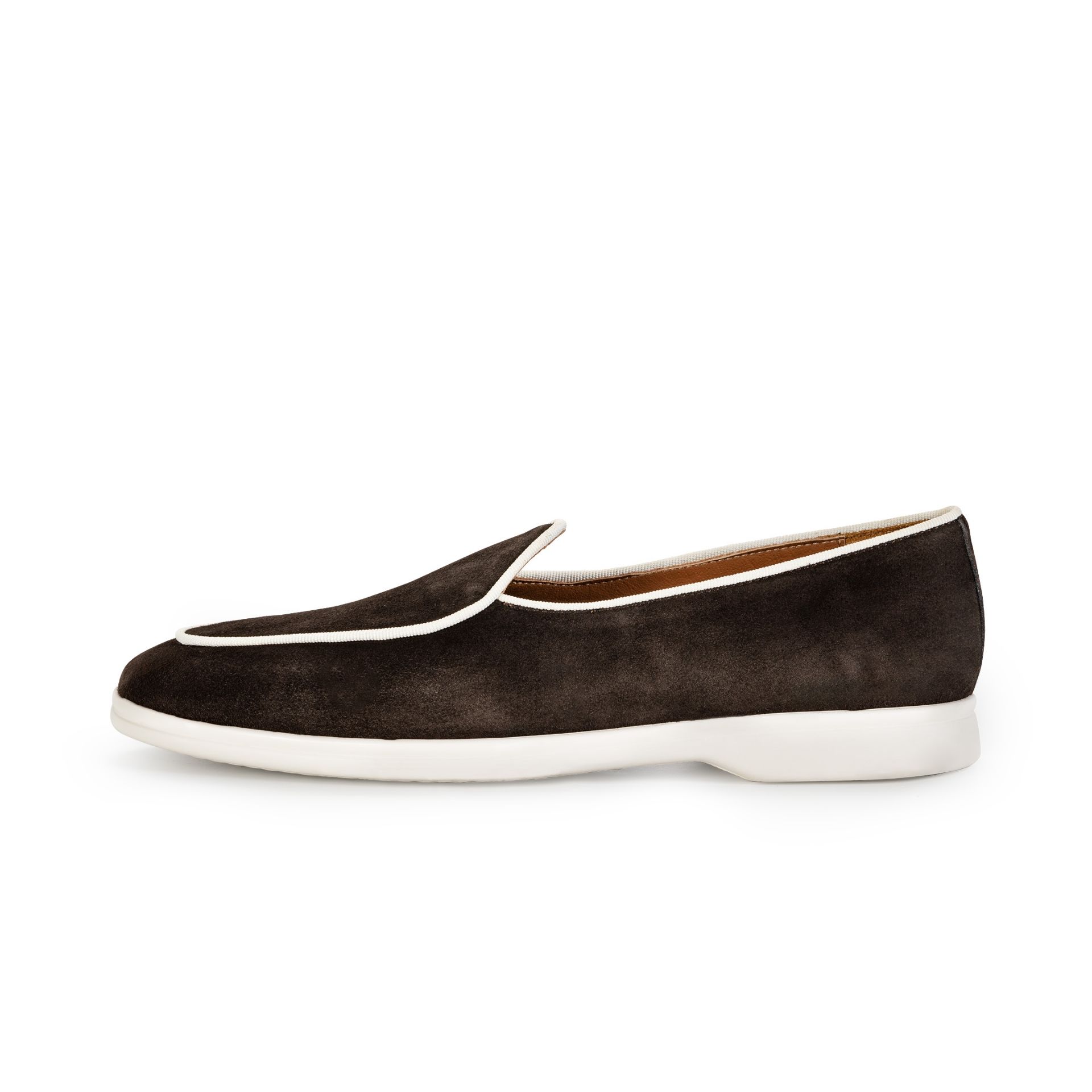 EDHÈN MILANO Kensington - Mocassino Camoscio Marrone  KENSRUCAMTDM
