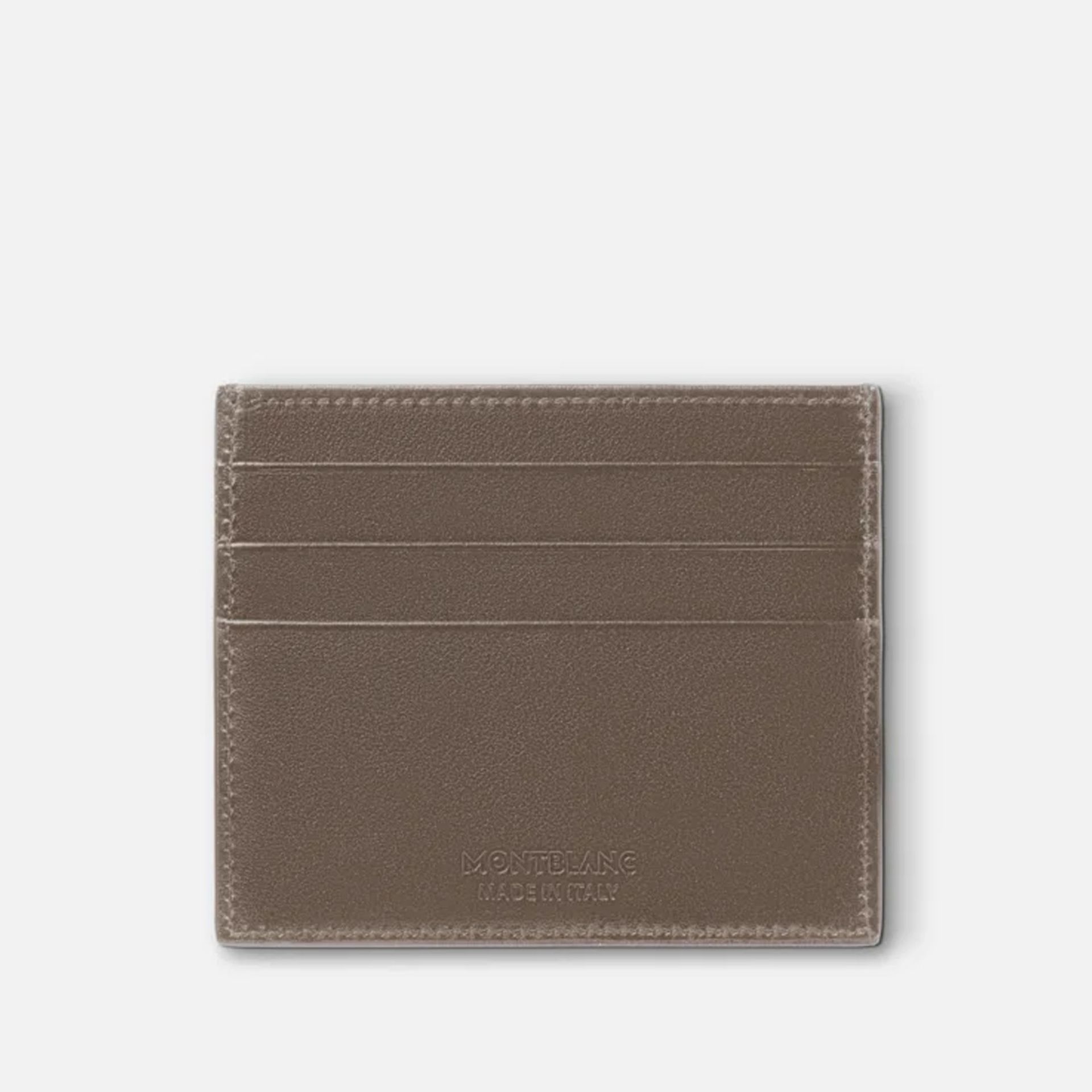 MONTBLANC Portacarte 6 Scomparti Meisterstück Beige  198327