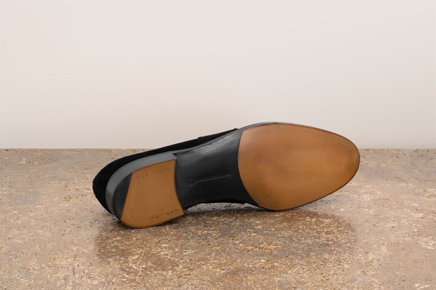 EDWARD GREEN Montpellier Unlined - Mocassino Classico - Black  MONTPELLIER UNLINED