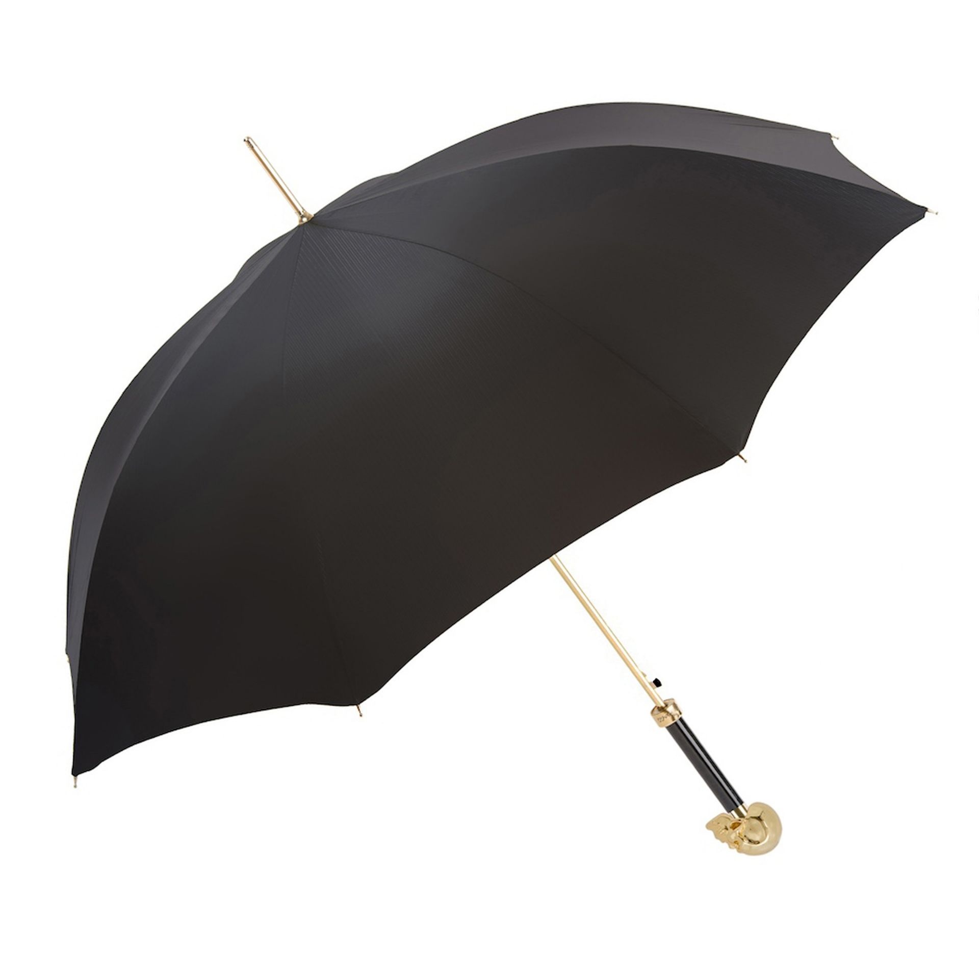 Pasotti Ombrello Da Uomo Lux Spigato Nero  479*6768-1**W33