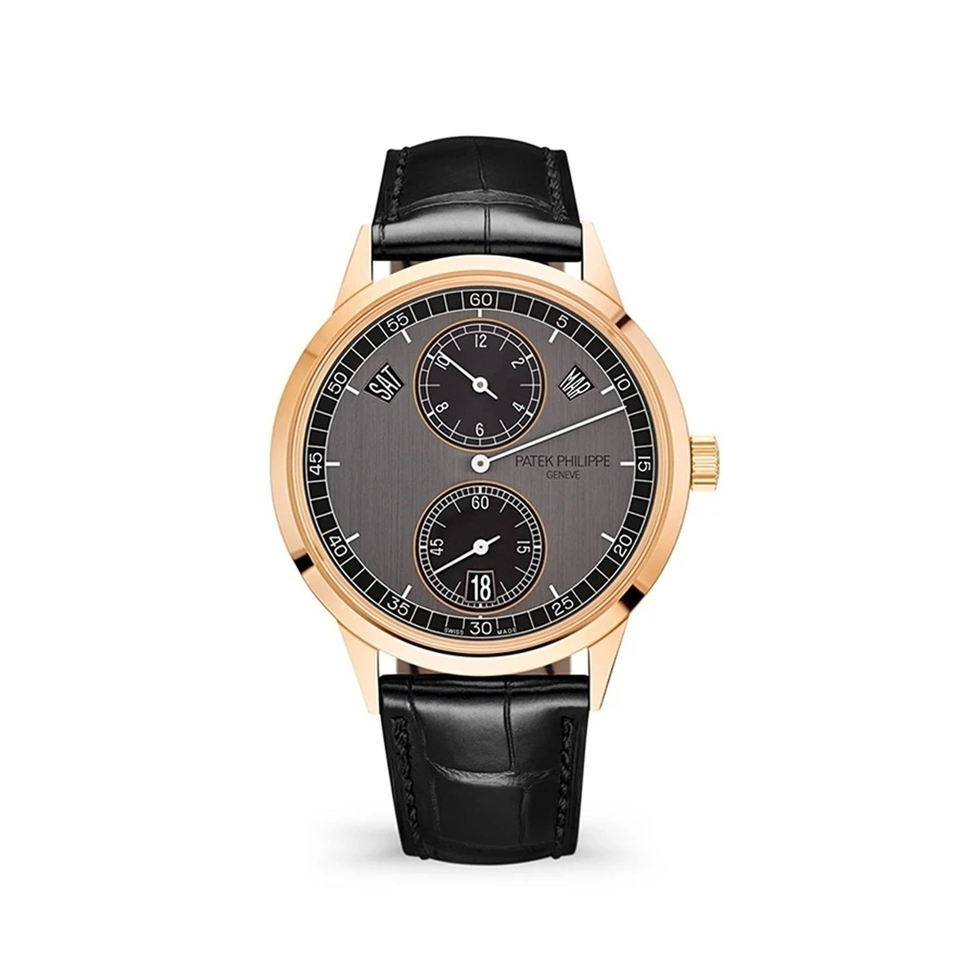 PATEK PHILIPPE Complicazioni "Calendario Annuale, Quadrante Stille Regolatore" 40,5 MM 5235/50R-001