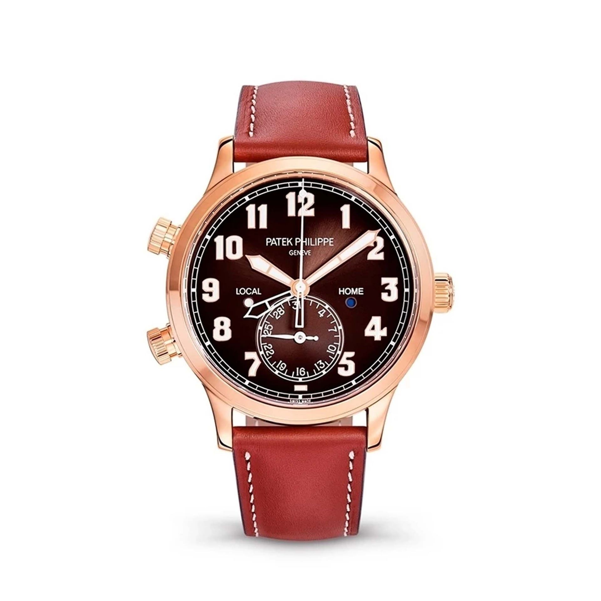 PATEK PHILIPPE Complicazioni "Calatrava Pilot Travel Time" 42 MM 5524R-001