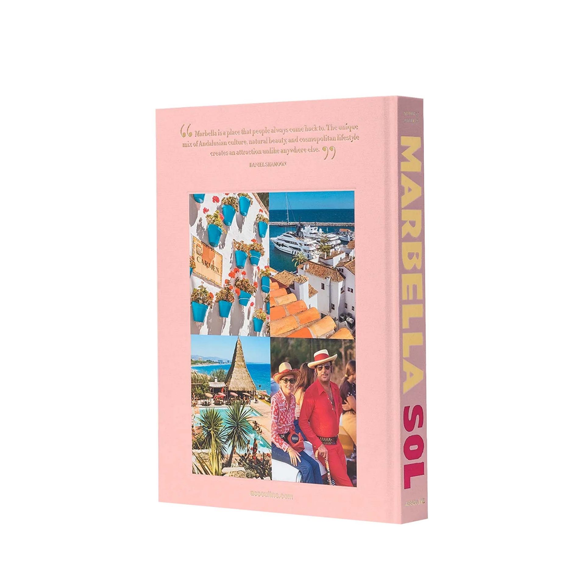 ASSOULINE Libro Marbella Sol 25 x 4 x H 33 CM 9781649803474