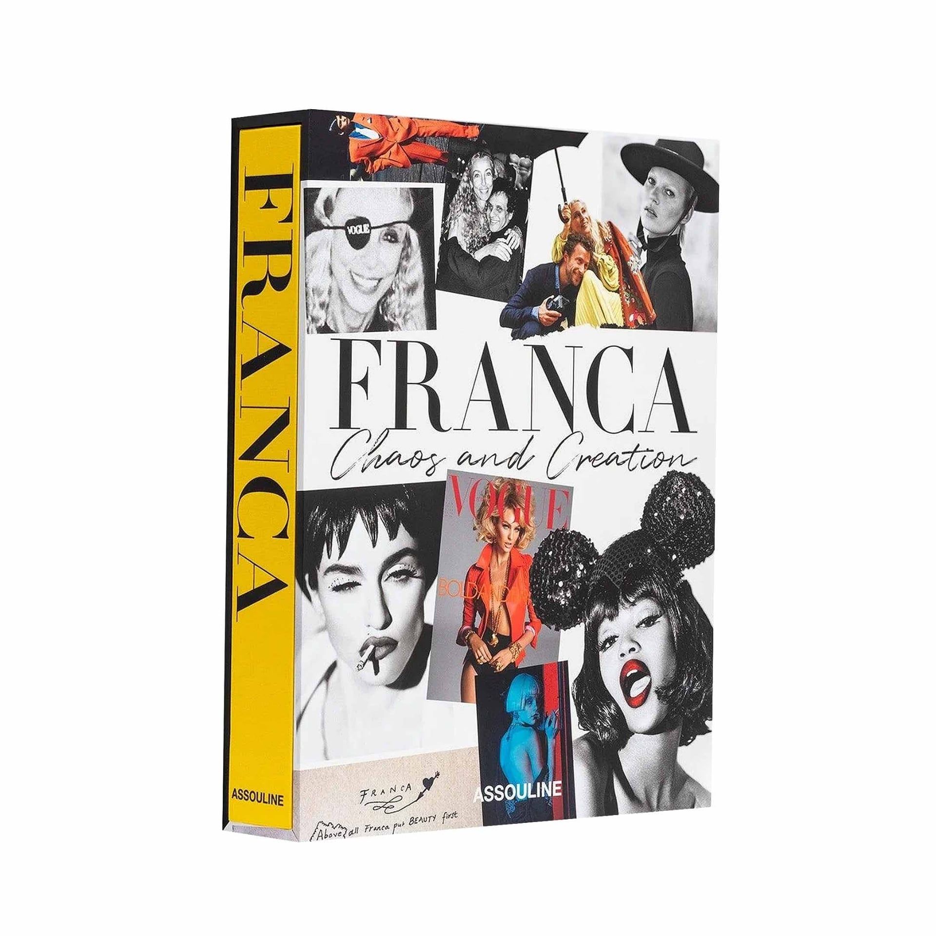 ASSOULINE Libro Franca: Chaos & Creation 30 x 7 x H 39 CM 9781614287230