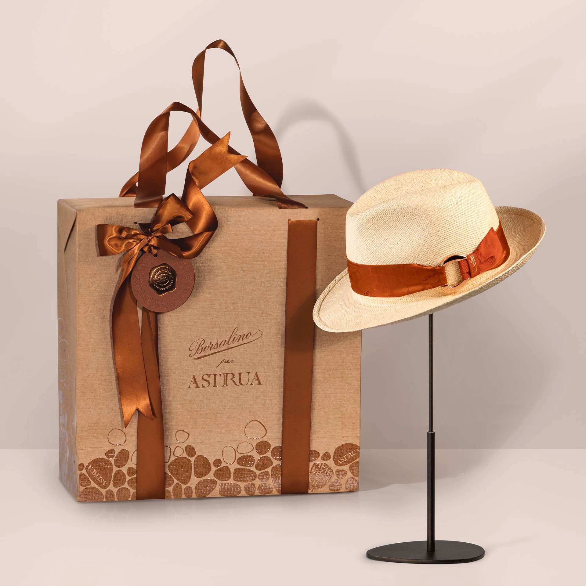 BORSALINO Cappello Federico Panama Quito Naturale - Edizione Speciale Astrua  140228AS