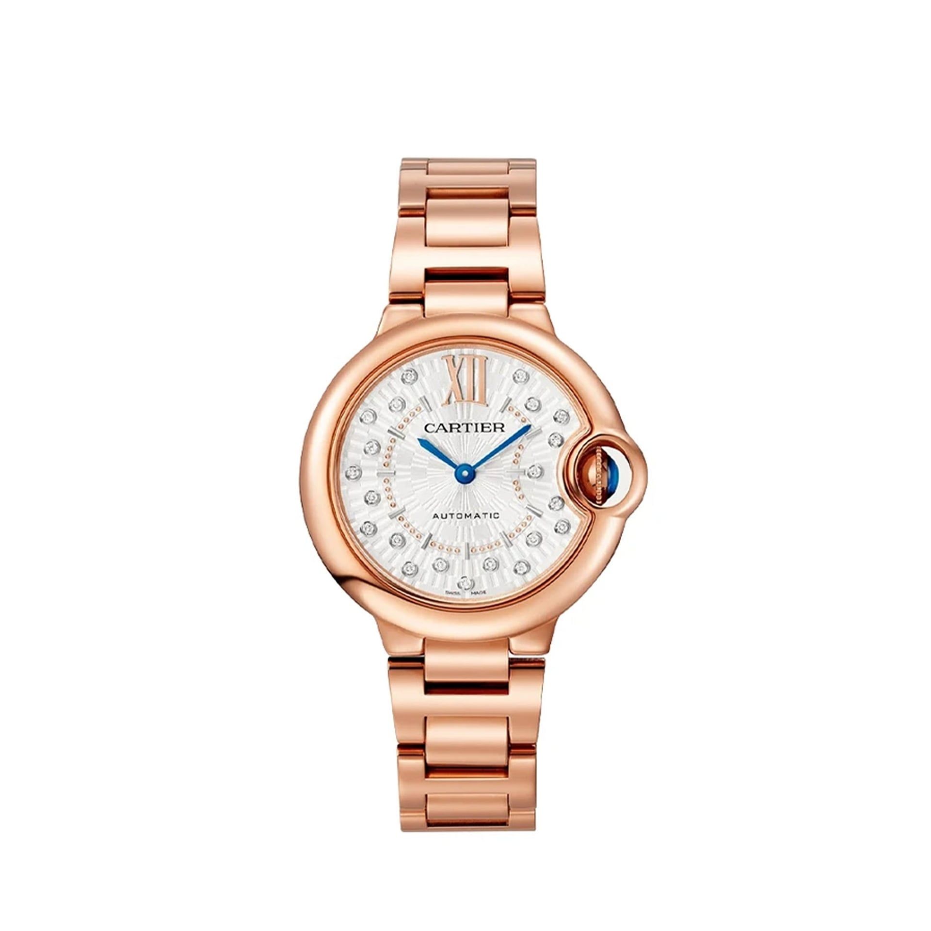 CARTIER Ballon Bleu De Cartier, Oro Rosa 33 MM WGBB0054