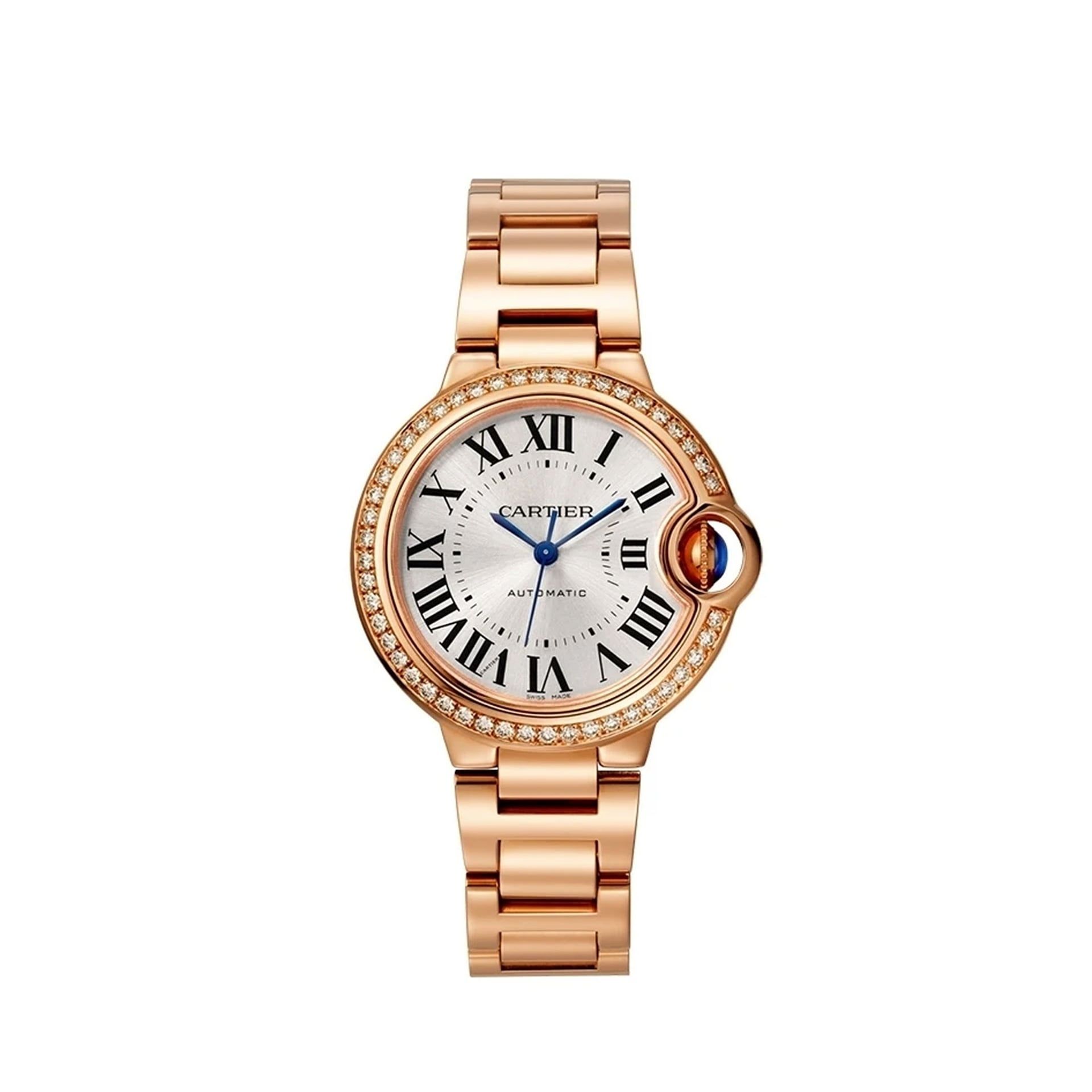 CARTIER Ballon Bleu De Cartier, Oro Rosa, Diamanti 33 MM WJBB0063