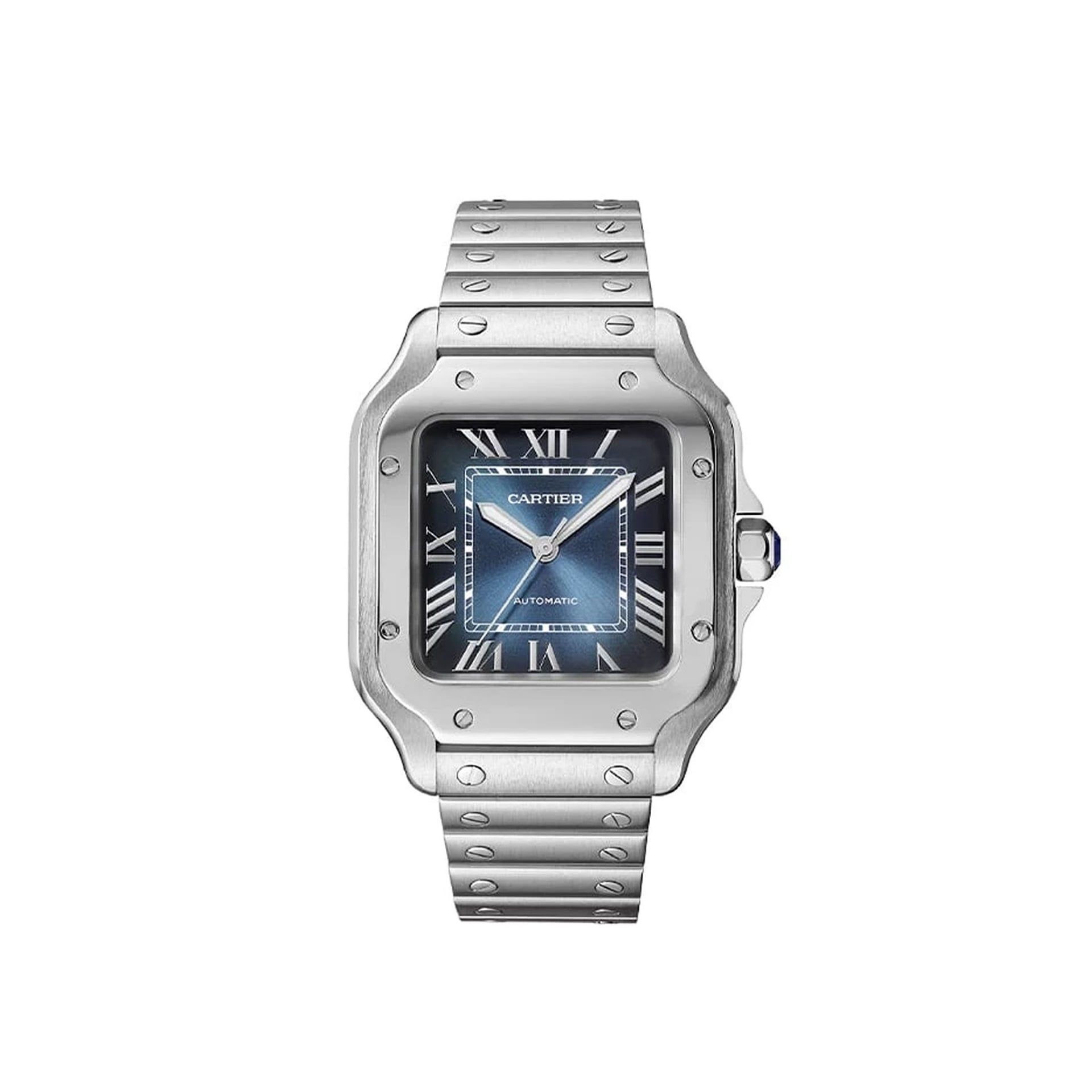 CARTIER Santos De Cartier Modello Medio, Acciaio 35 MM WSSA0063
