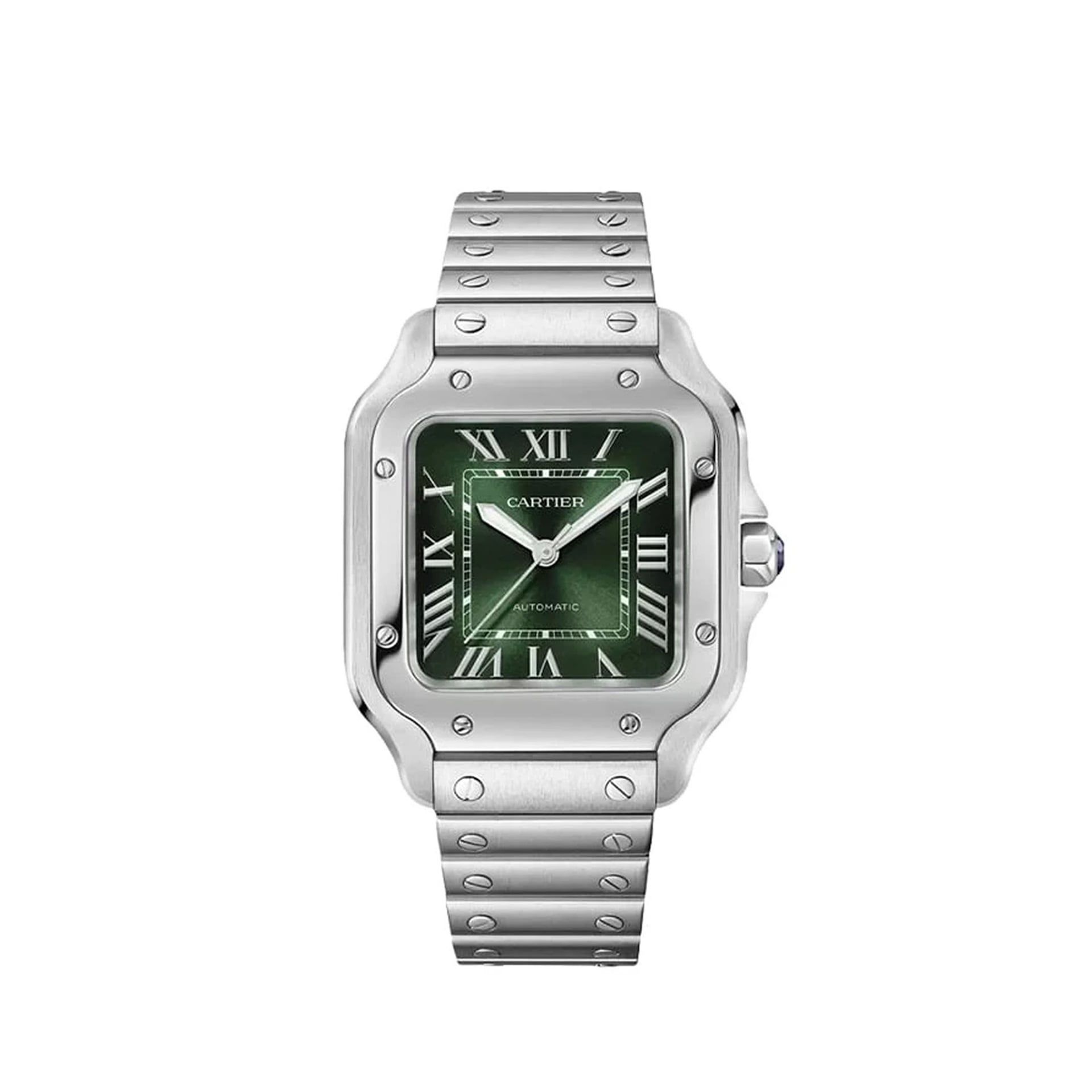 CARTIER Santos De Cartier Modello Medio, Acciaio 35 MM WSSA0061