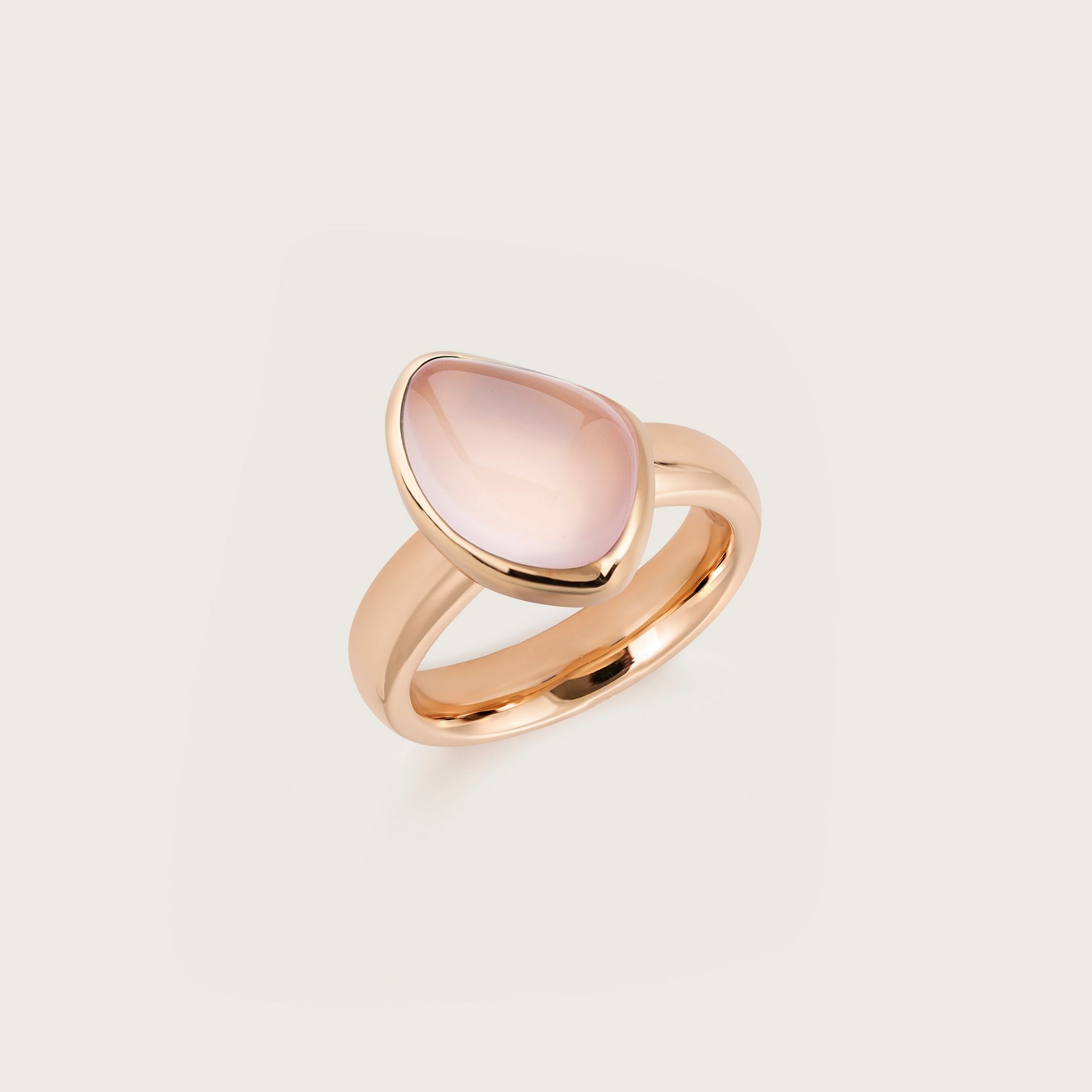 ASTRUA Anello Mykonos, Oro Rosa, Quarzo  MI15CQR.S