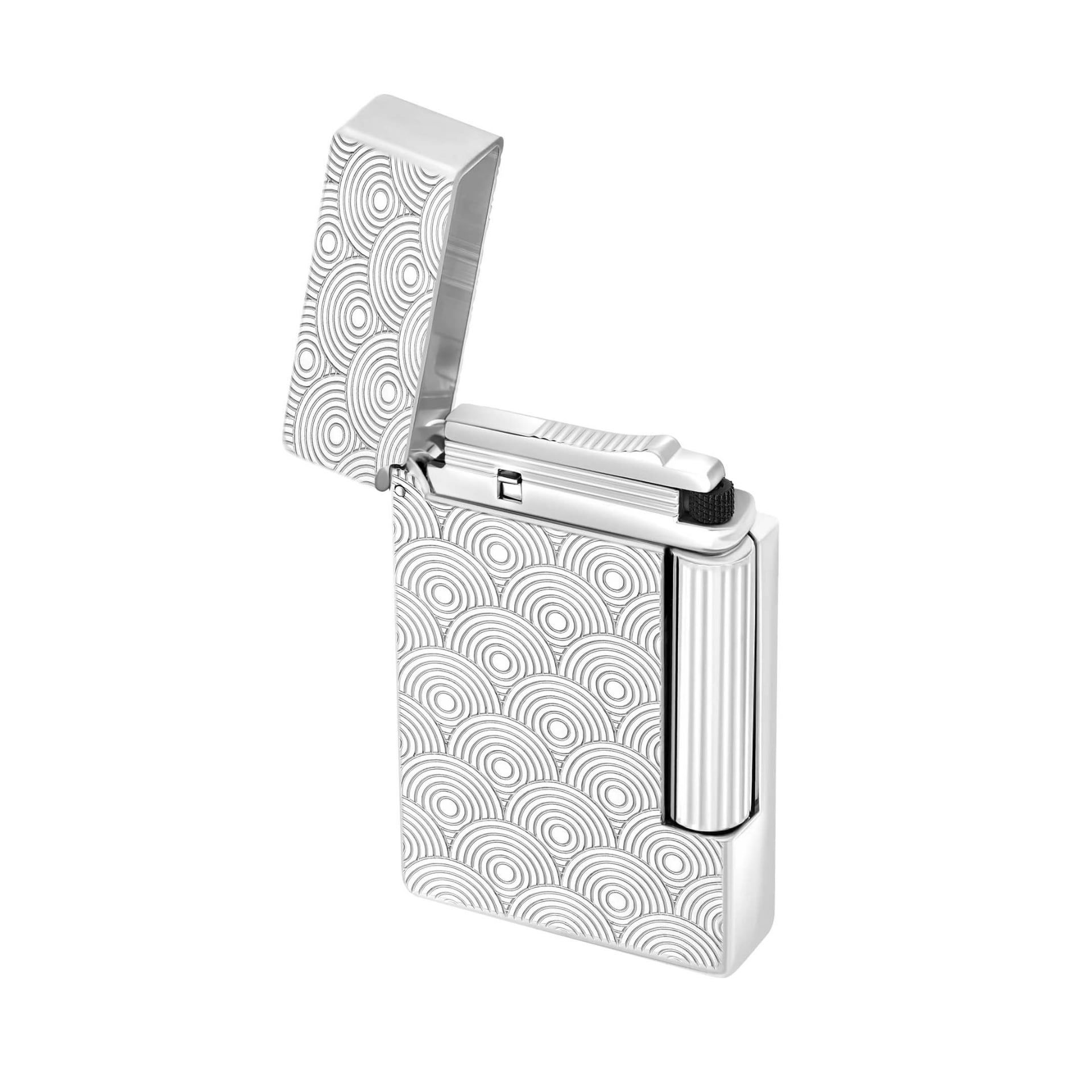S. T. Dupont Accendino Initial Cinatico Argento  020844