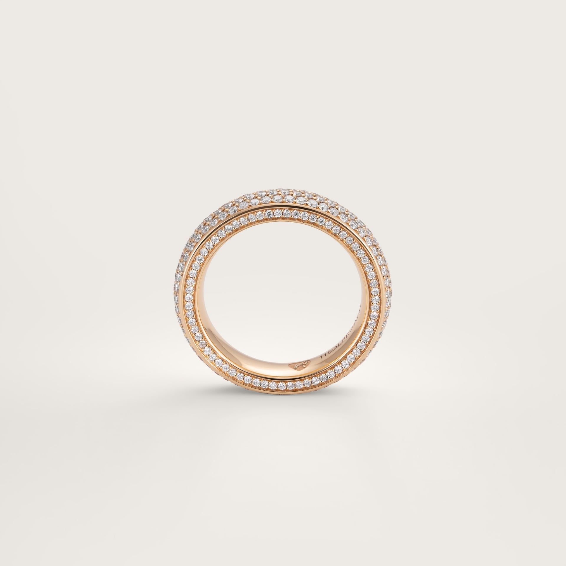 ASTRUA Anello Perché Ti Amo, Oro Rosa, Diamanti  115DLPD.4