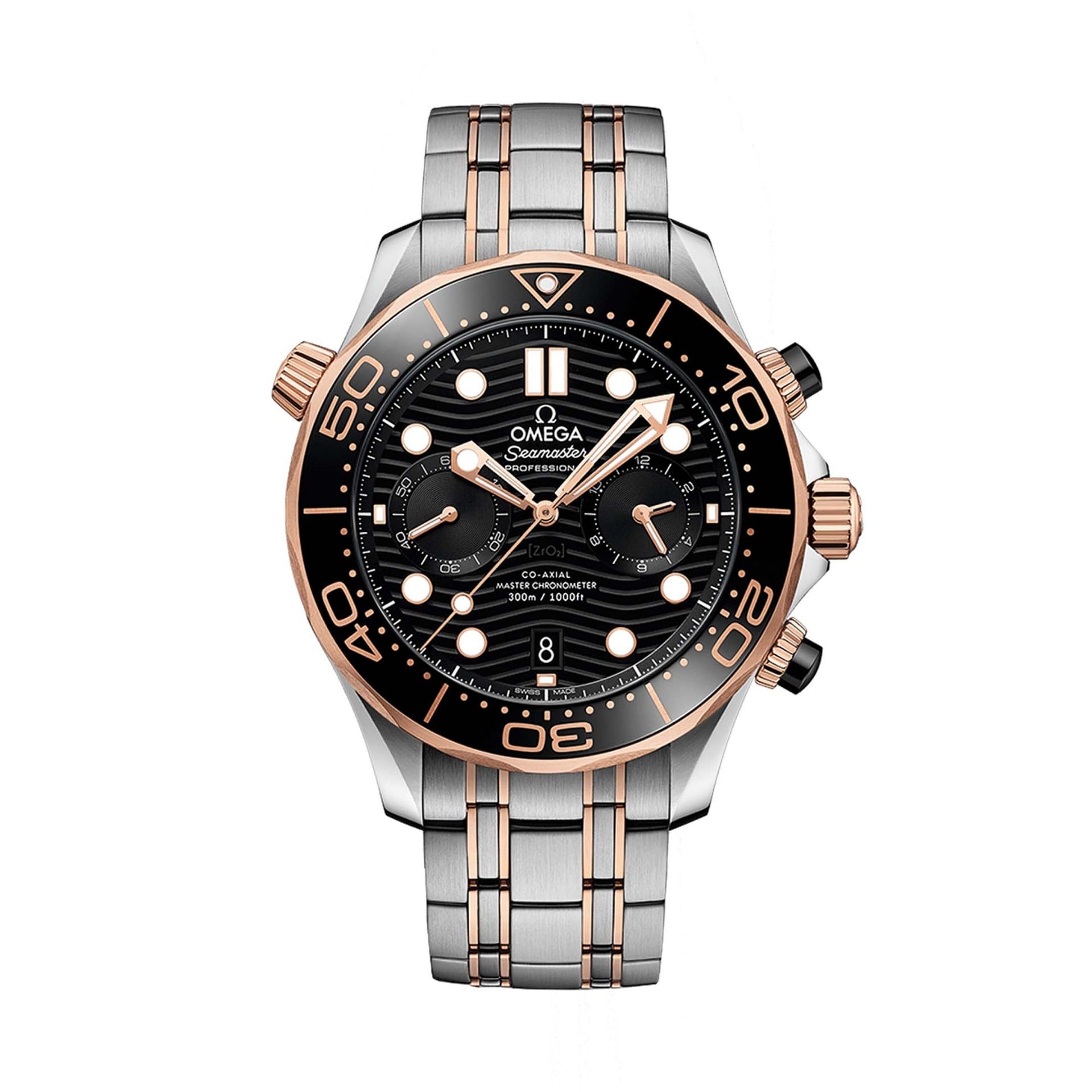 OMEGA Seamaster Diver 300M Omega Co-Axial Master Chronometer Chronograph 44 MM 210.20.44.51.01.001