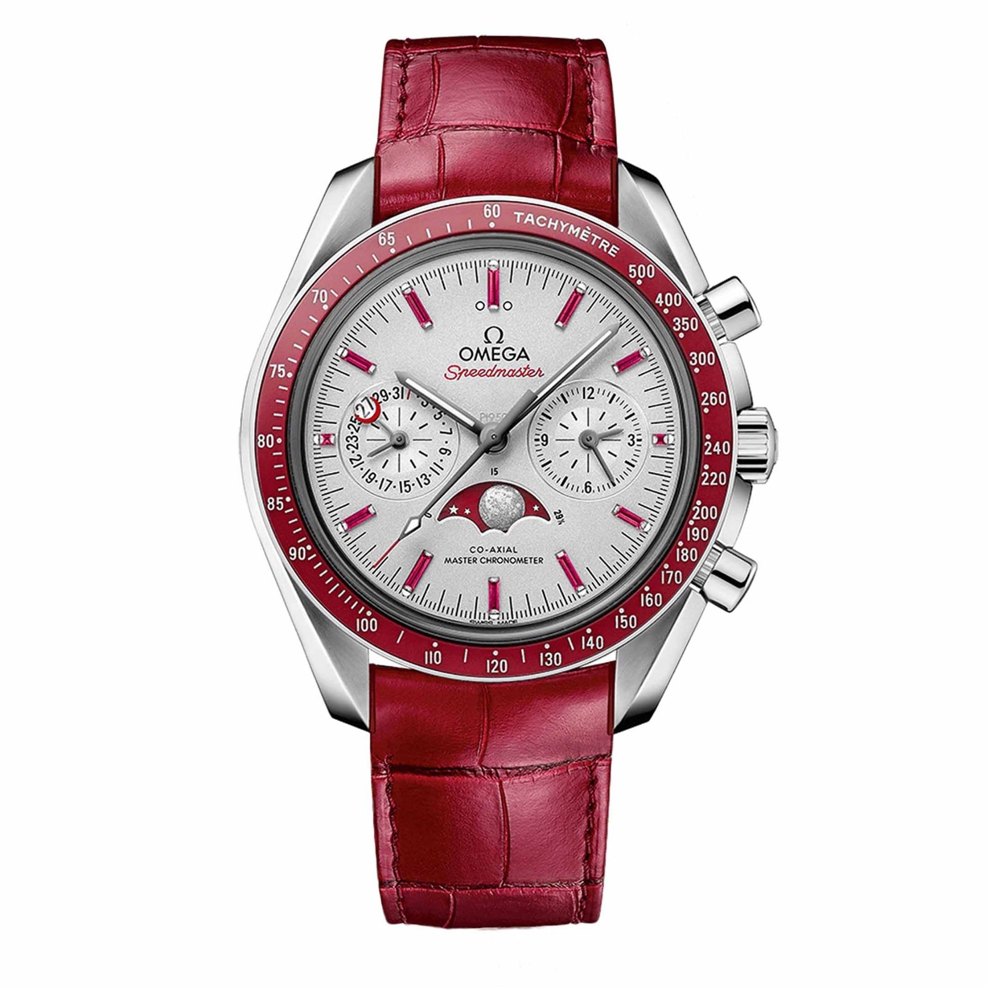 OMEGA Speedmaster Moonwatch Co-Axial Master Chronometer Moonphase Chronograph 44.25 MM 304.93.44.52.99.002