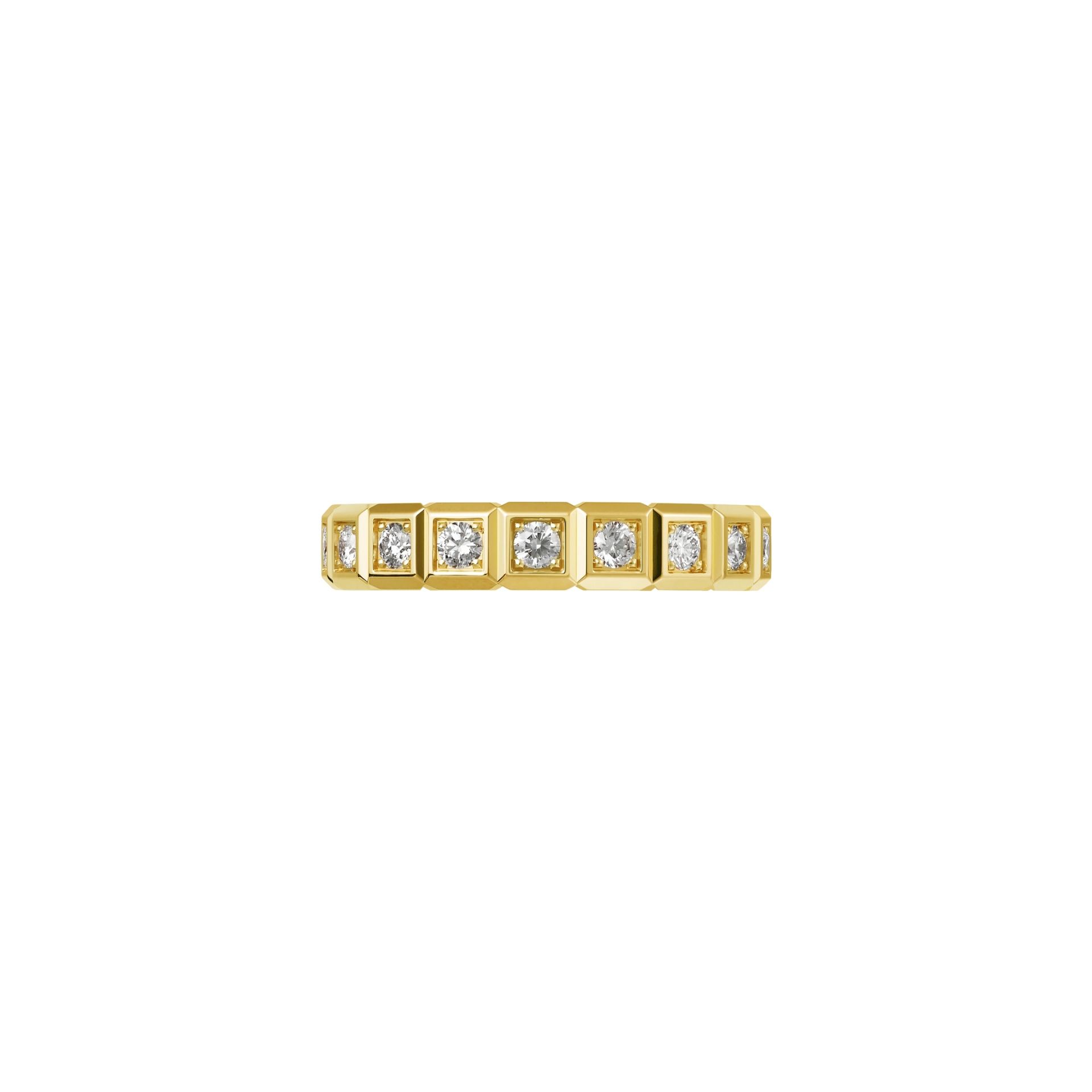CHOPARD Anello Ice Cube Medium Semi-Pavé  @829834-0039