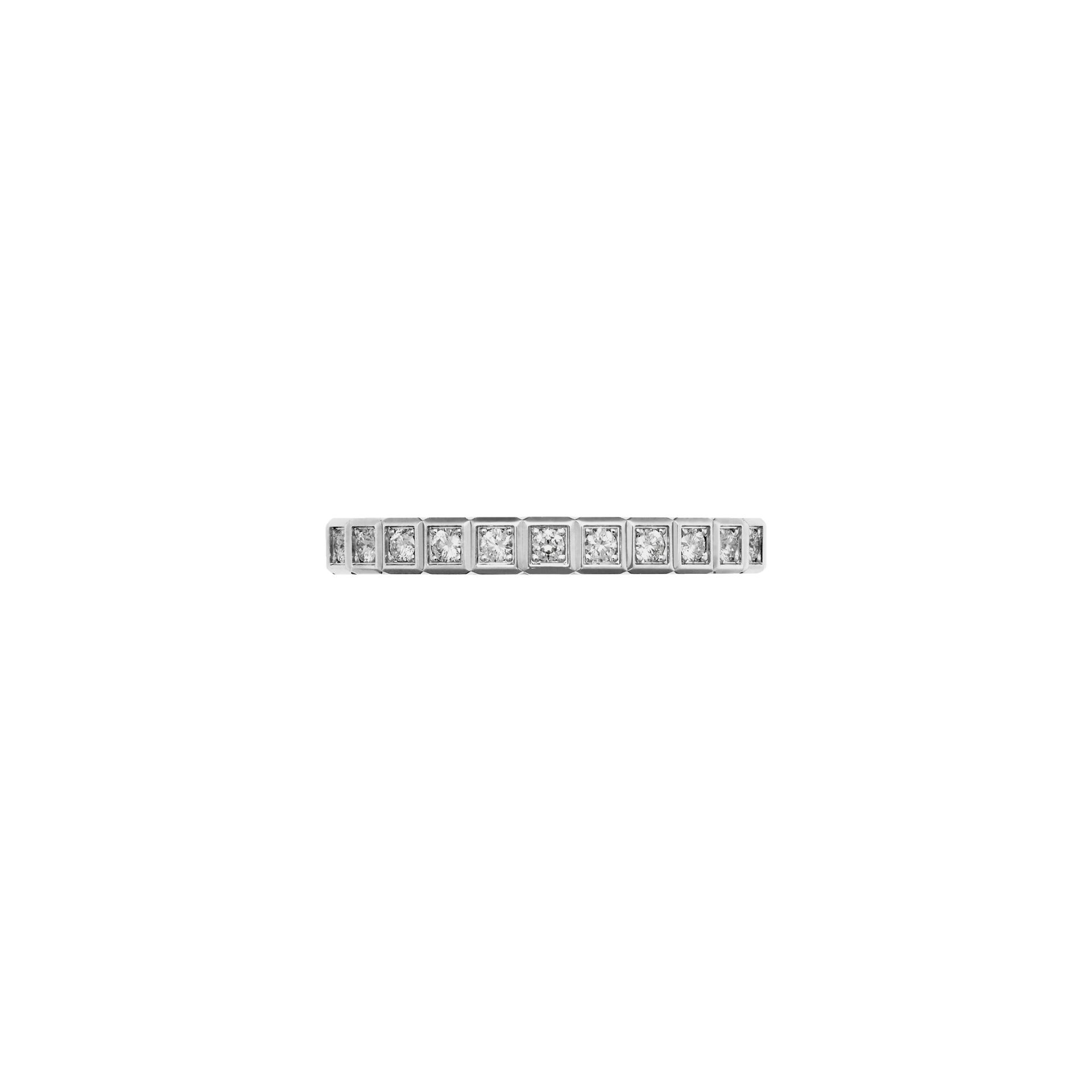 CHOPARD Anello Ice Cube Mini Semi-Pavé  @827702-1259