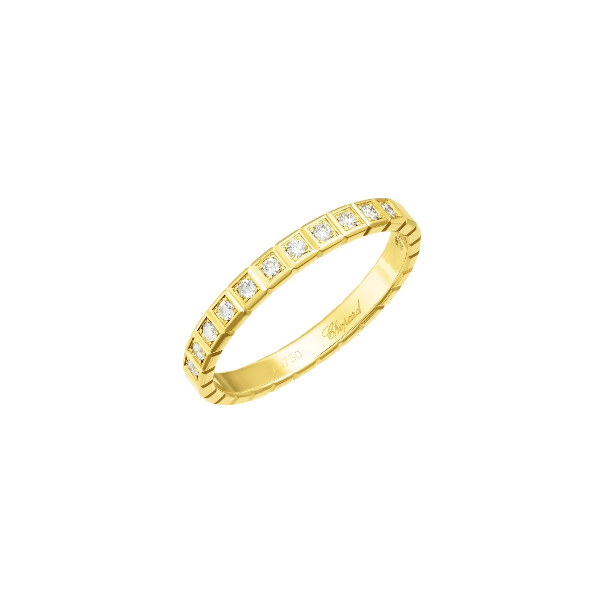 CHOPARD Anello Ice Cube Mini Pavé  @827702-0289