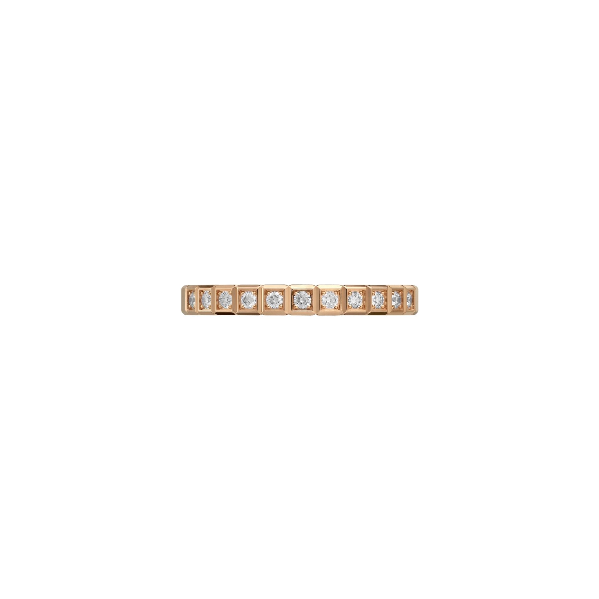 CHOPARD Anello Ice Cube Mini Semi-Pavé  @827702-5259